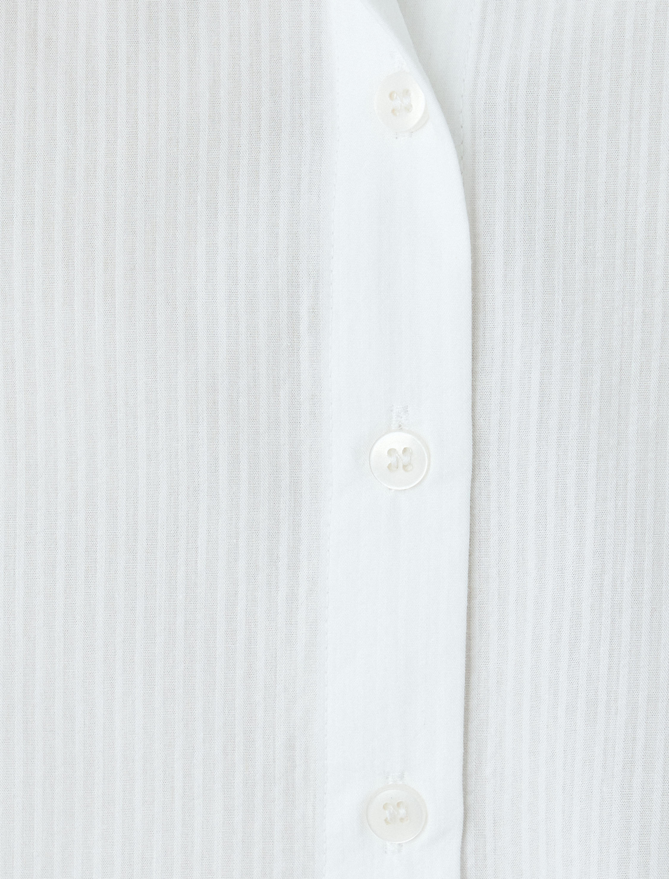   Kısa Kollu Balon Kol Pamuklu Crop Gömlek