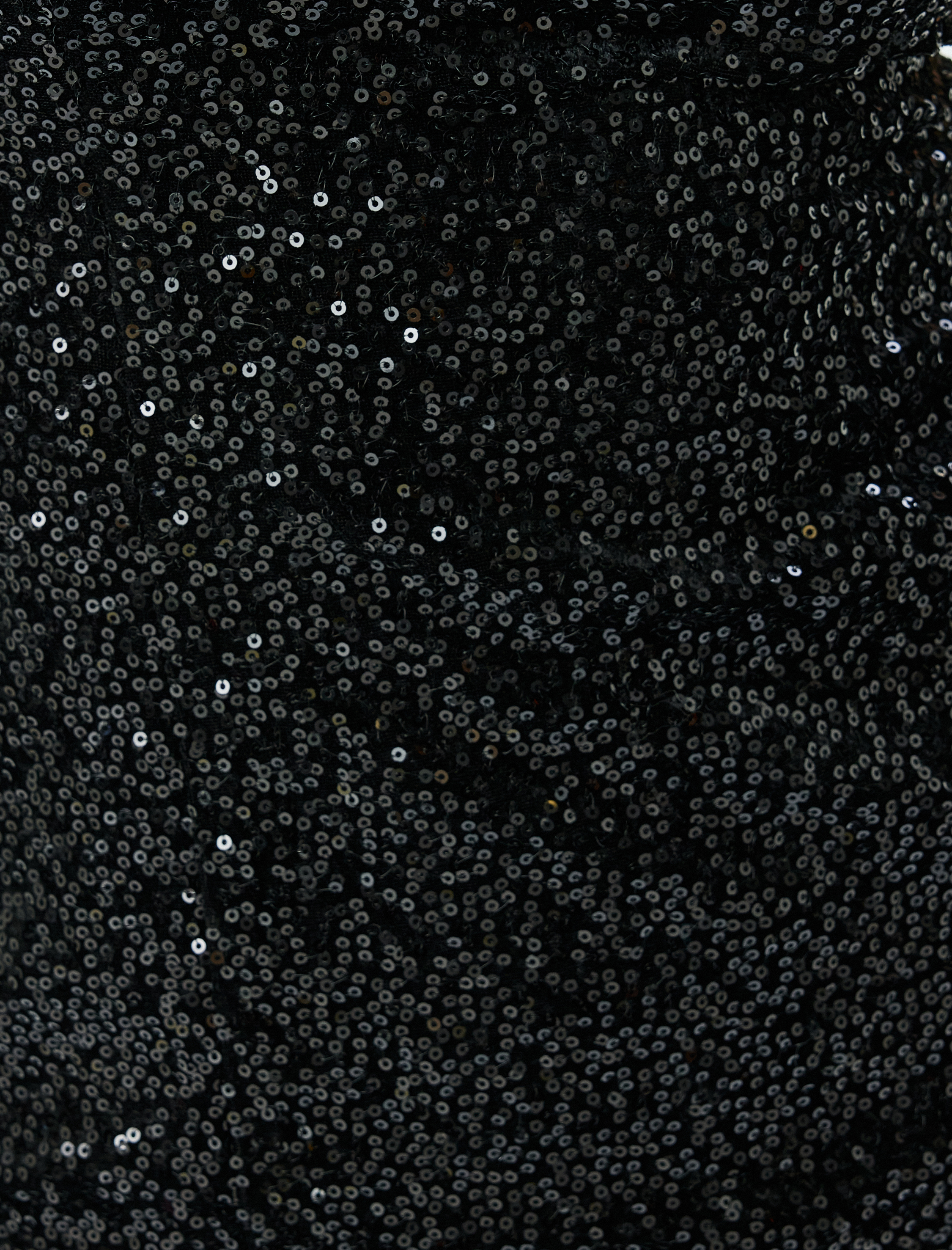   Straplez Payetli Bodycon Kolsuz Mini Abiye Elbise