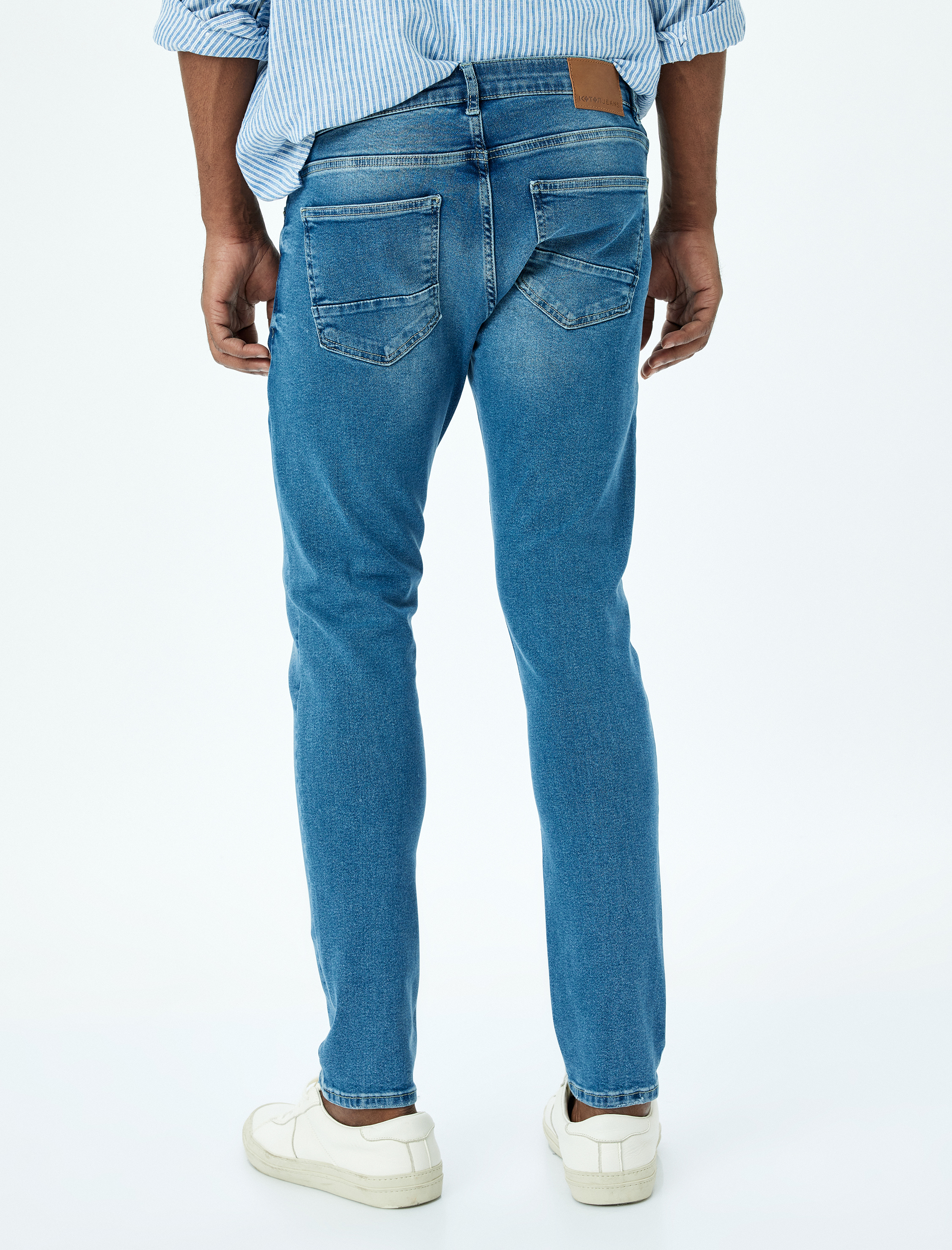   Normal Bel Skinny Fit Kot Pantolon - Michael Fit