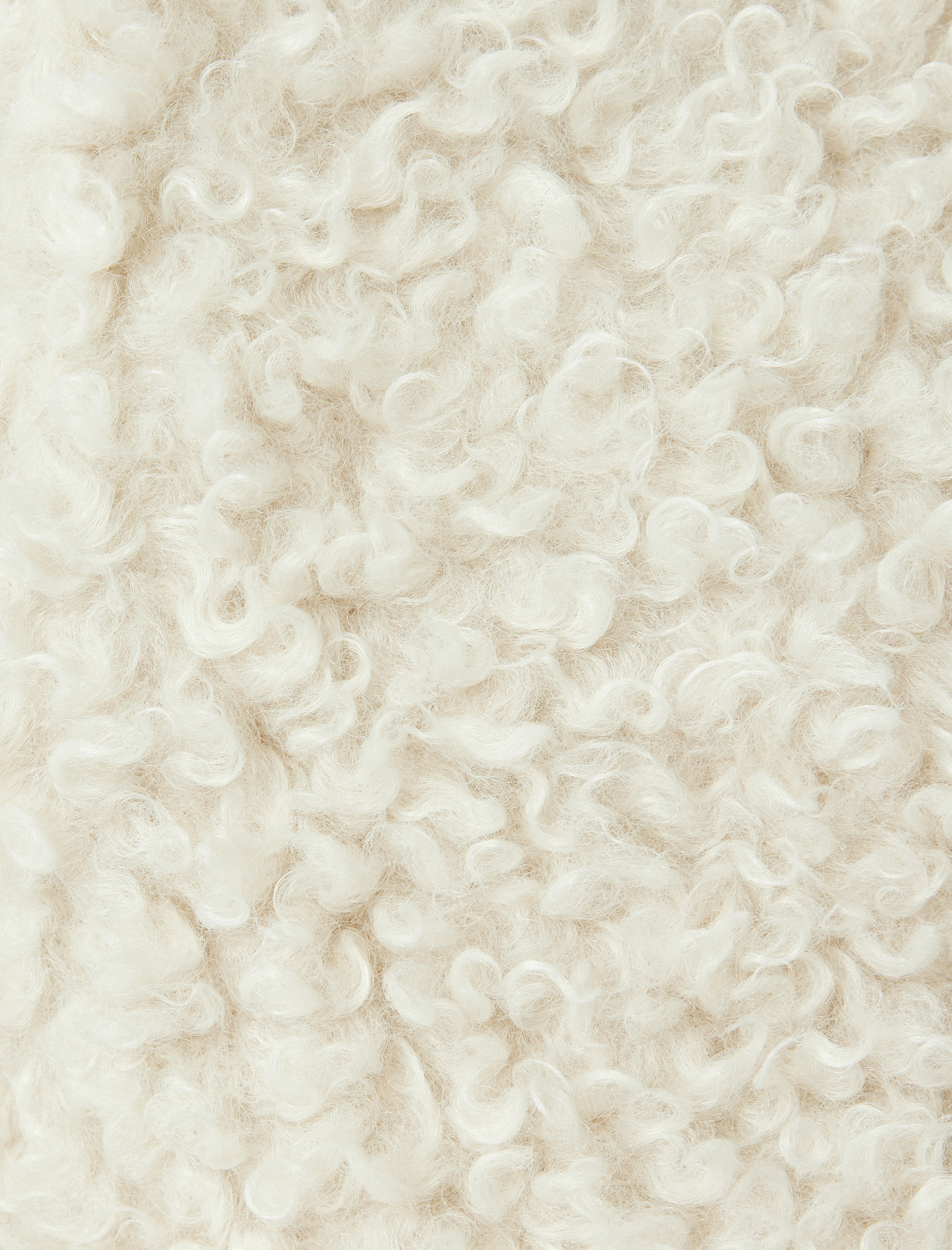   Bomber Yaka Fermuarlı Peluş Mont