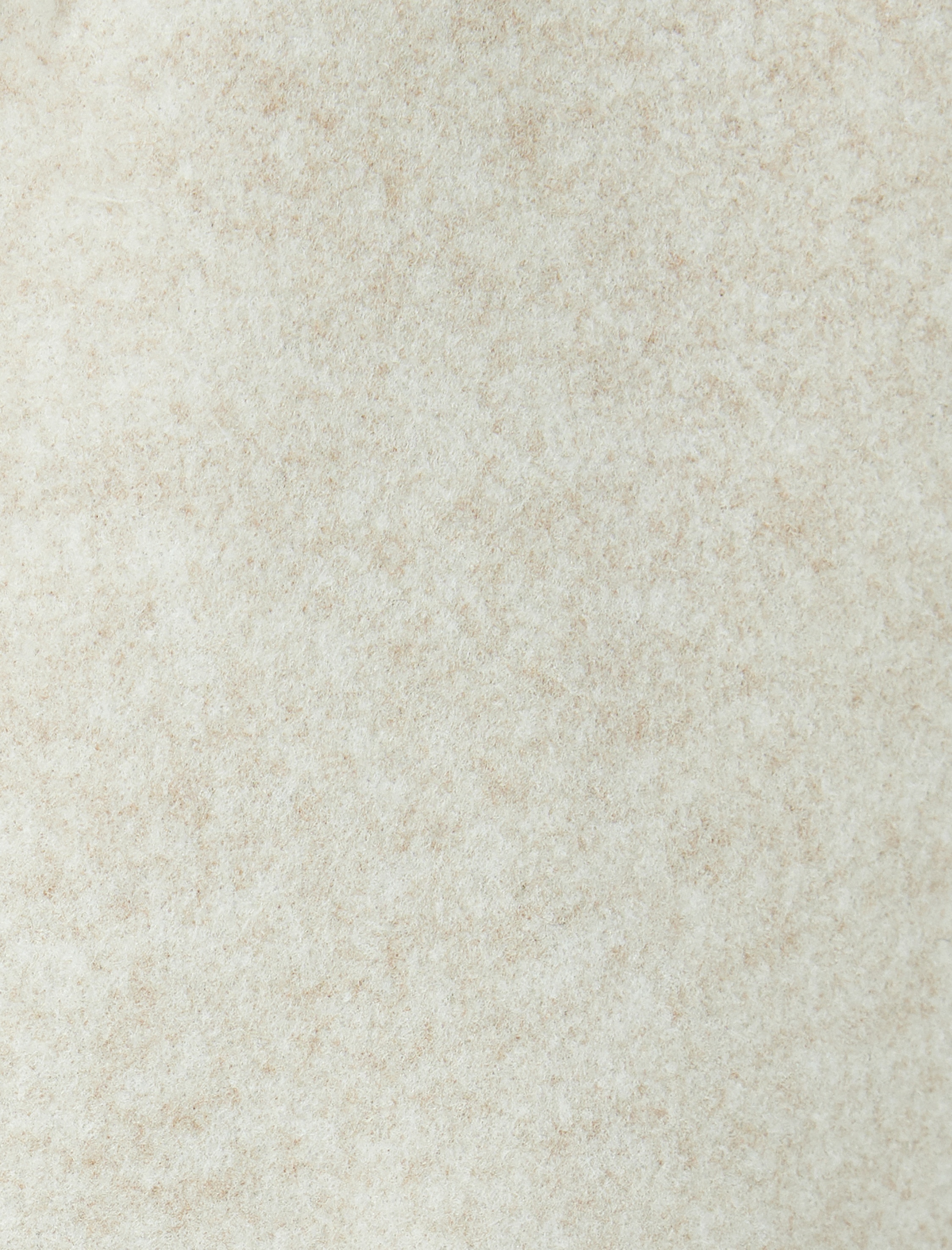   Kruvaze Düğmeli Uzun Oversize Kaşe Kaban