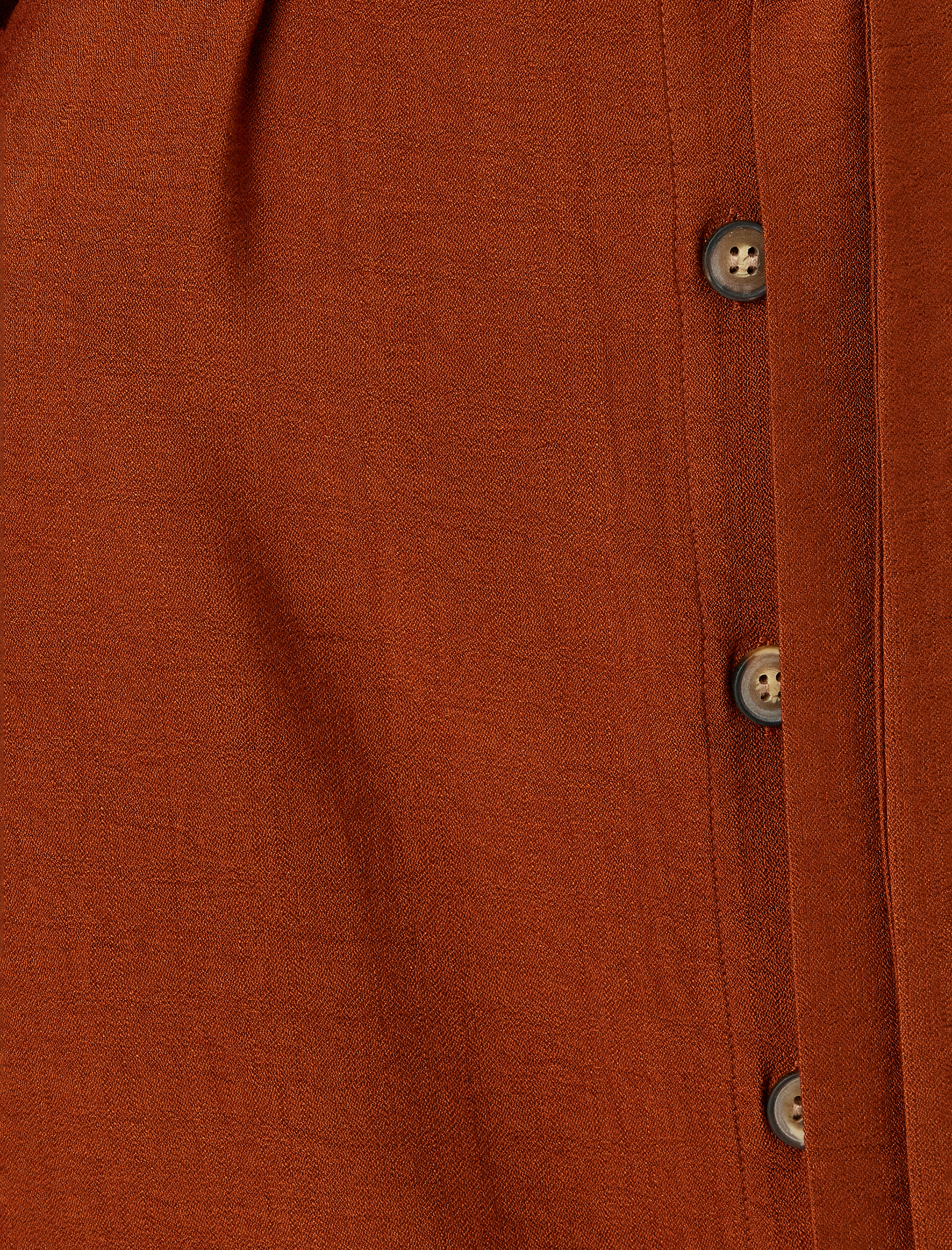   Kemerli Uzun Kollu Viskon Uzun Gömlek Elbise