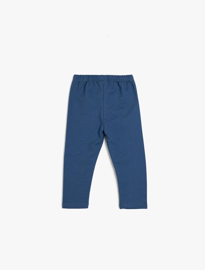 Erkek Bebek Baskılı Normal Paça Pamuklu Eşofman Altı