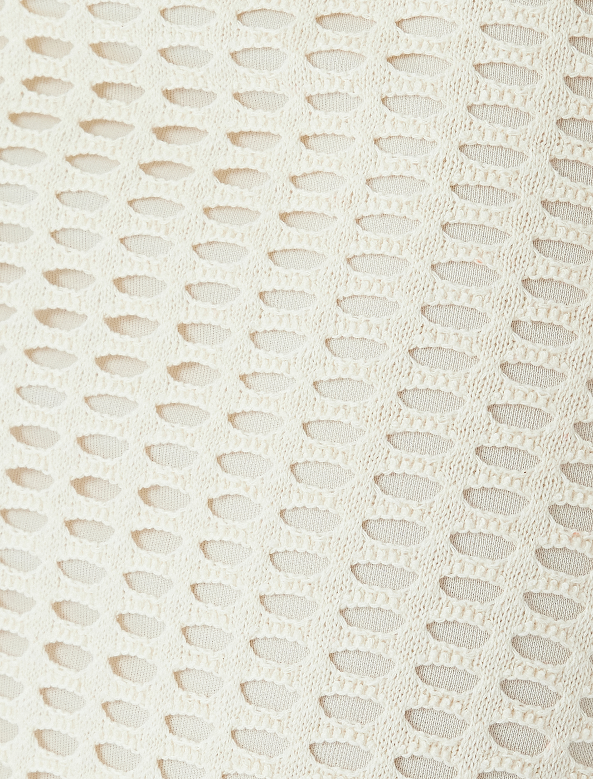   Midi Boy Astarlı Yırtmaçlı Ajurlu Yüksek Bel Kalem Etek