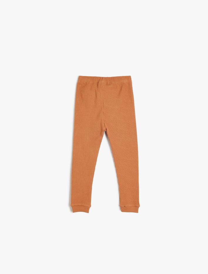 Erkek Bebek Beli Bağlamalı Pamuklu Jogger Eşofman Altı