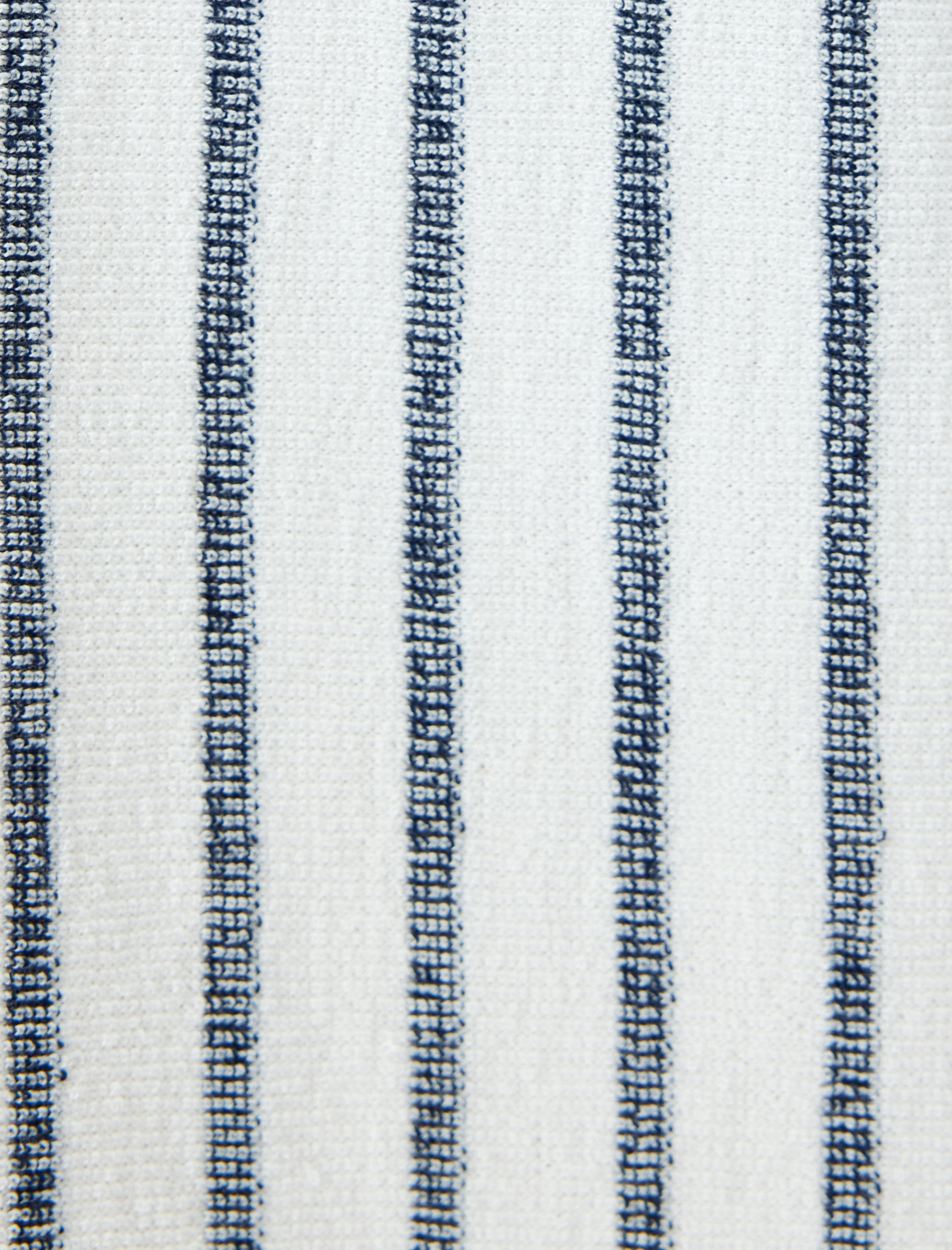   Çizgili Cepli Kısa Kollu Regular Fit Viskon Karışımlı Tok Kumaş Bisiklet Yaka Tişört