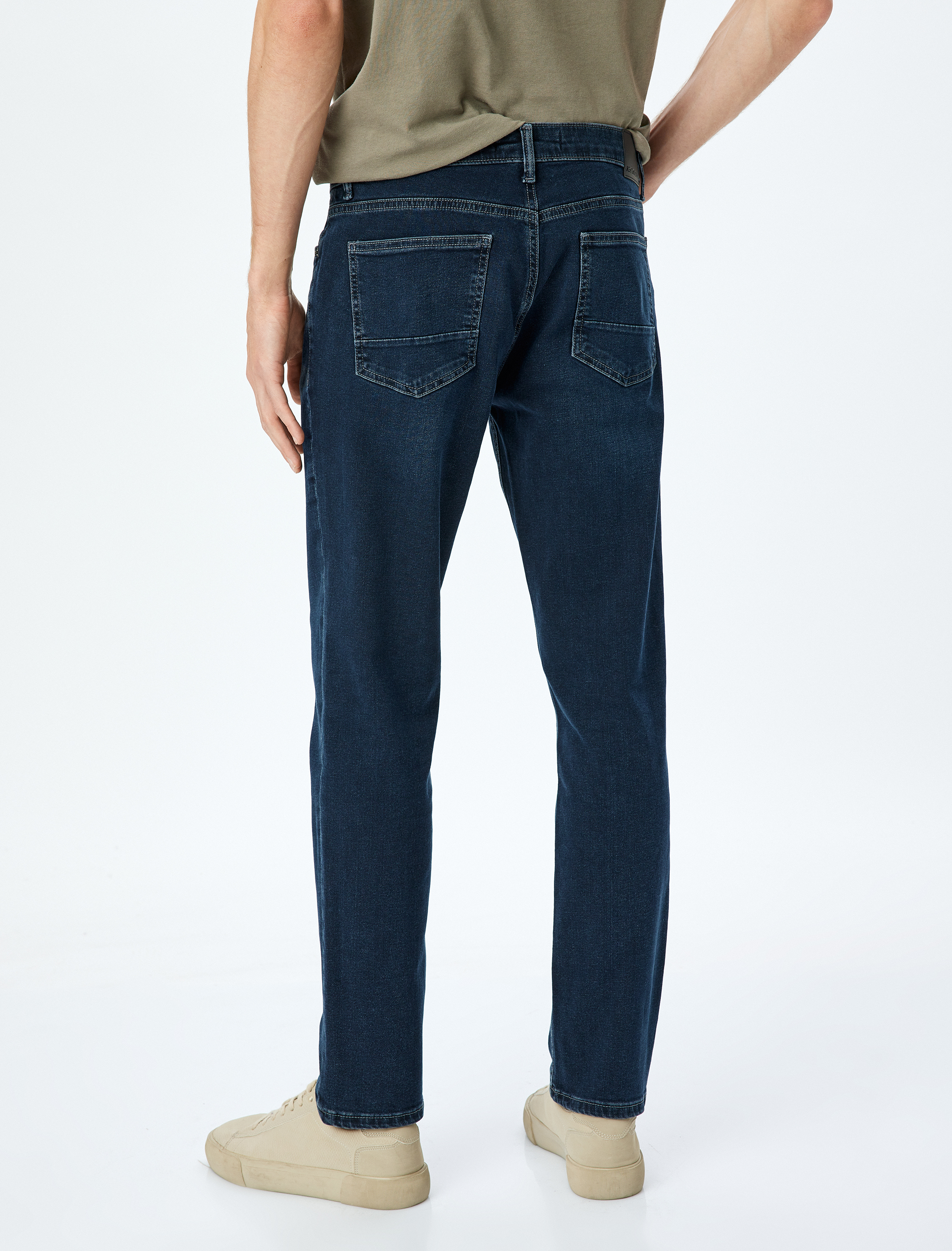   Normal Bel Cepli Slim Fit Kot Pantolon - Brad Jean