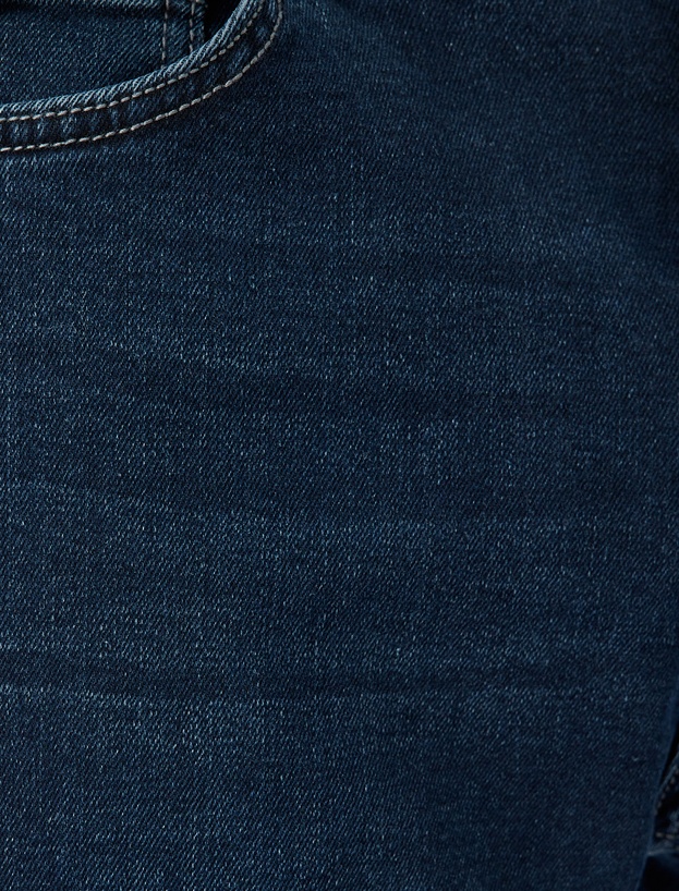 Normal Bel Cepli Slim Fit Kot Pantolon - Brad Jean_5
