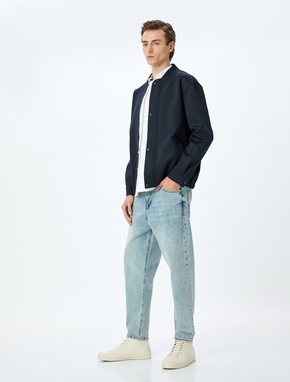 Normal Bel Loose Fit Kot Pantolon - Steve Jean