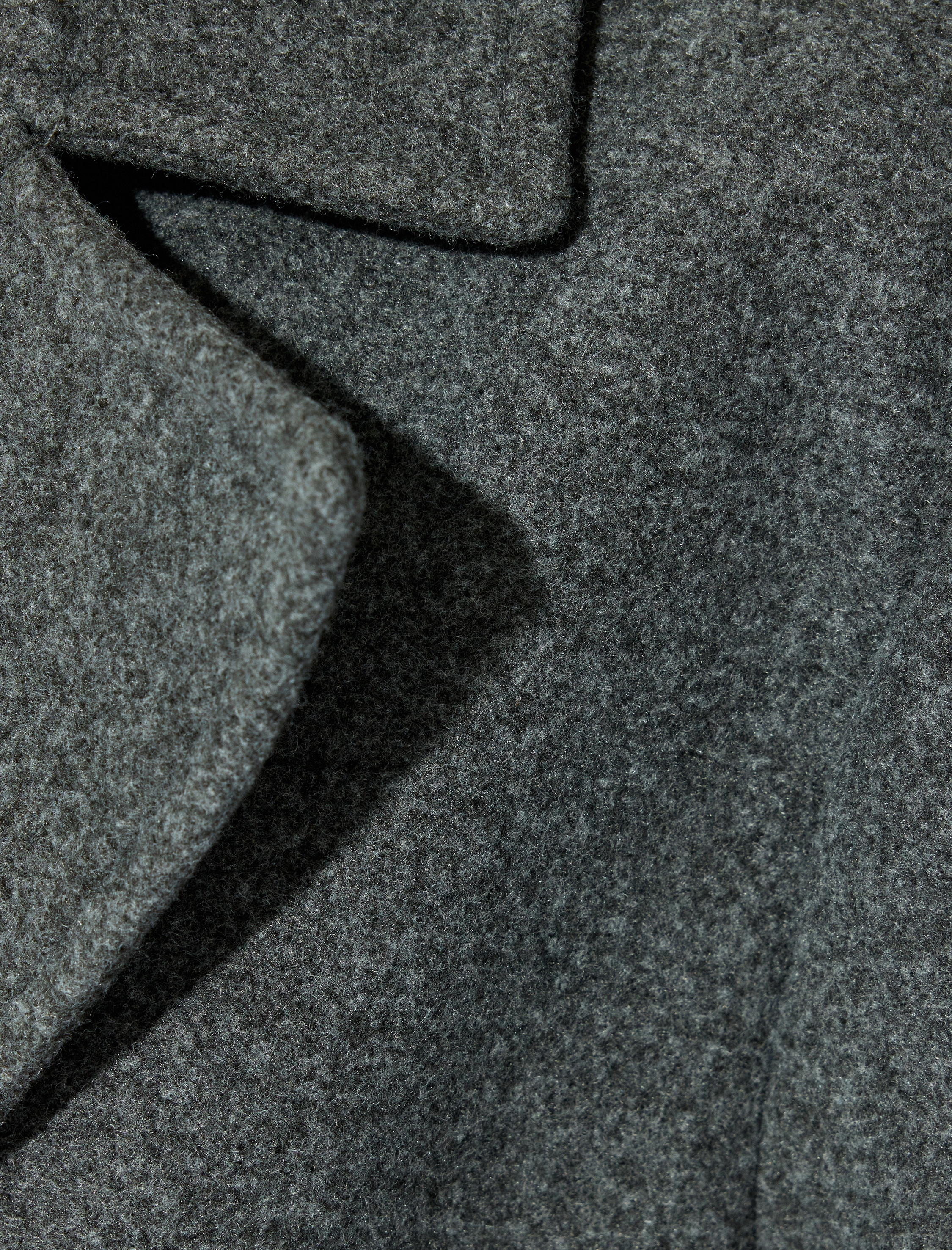 Koton X Şahika Ercümen - Düğmeli Apolet Detaylı Kemerli Cepli Kruvaze Uzun Kaşe Kaban