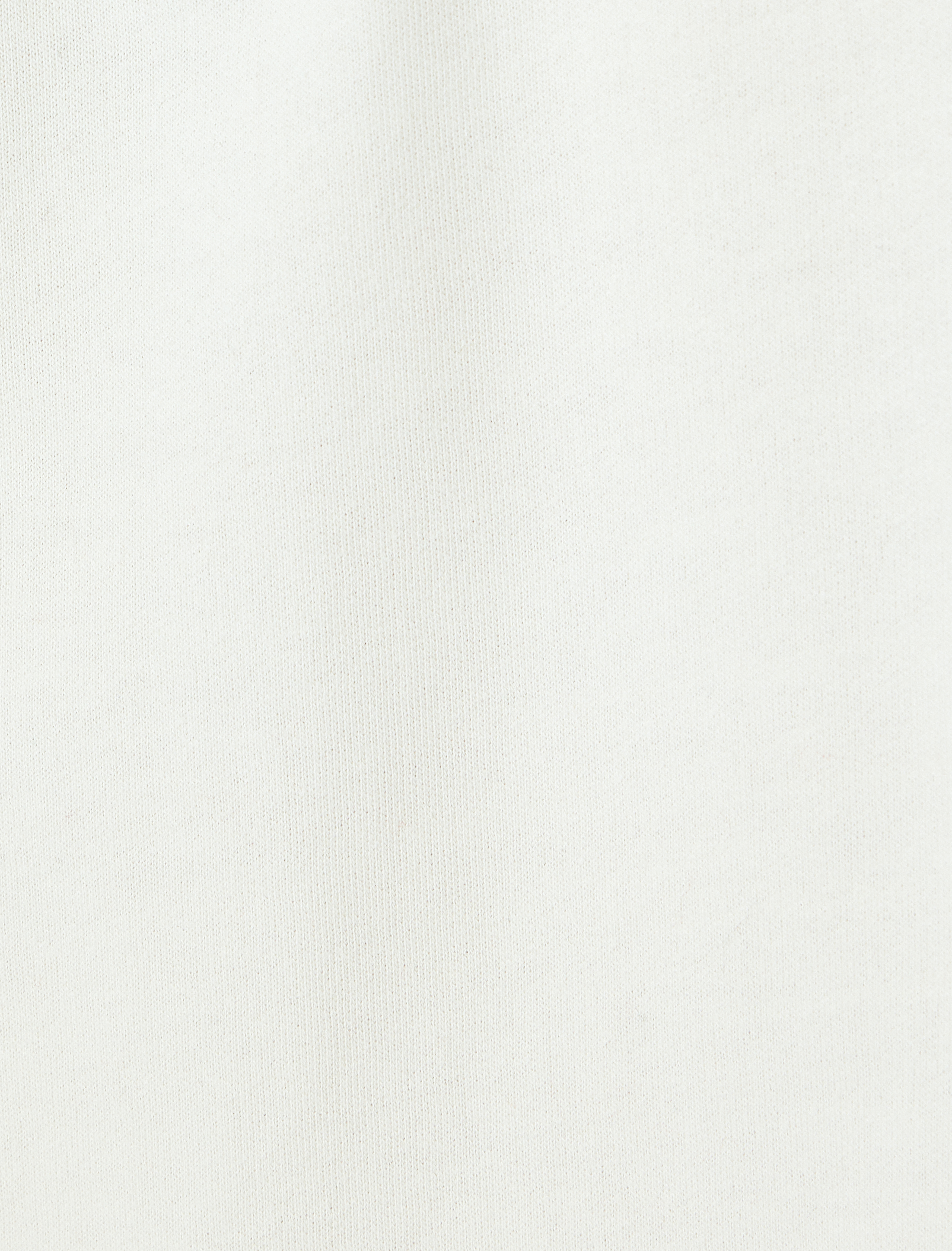 Kısa Kollu Regular Fit Pamuklu Yarım Fermuarlı Tişört