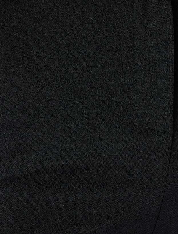 Yüksek Bel Slim Fit Cigarette Kumaş Pantolon_5