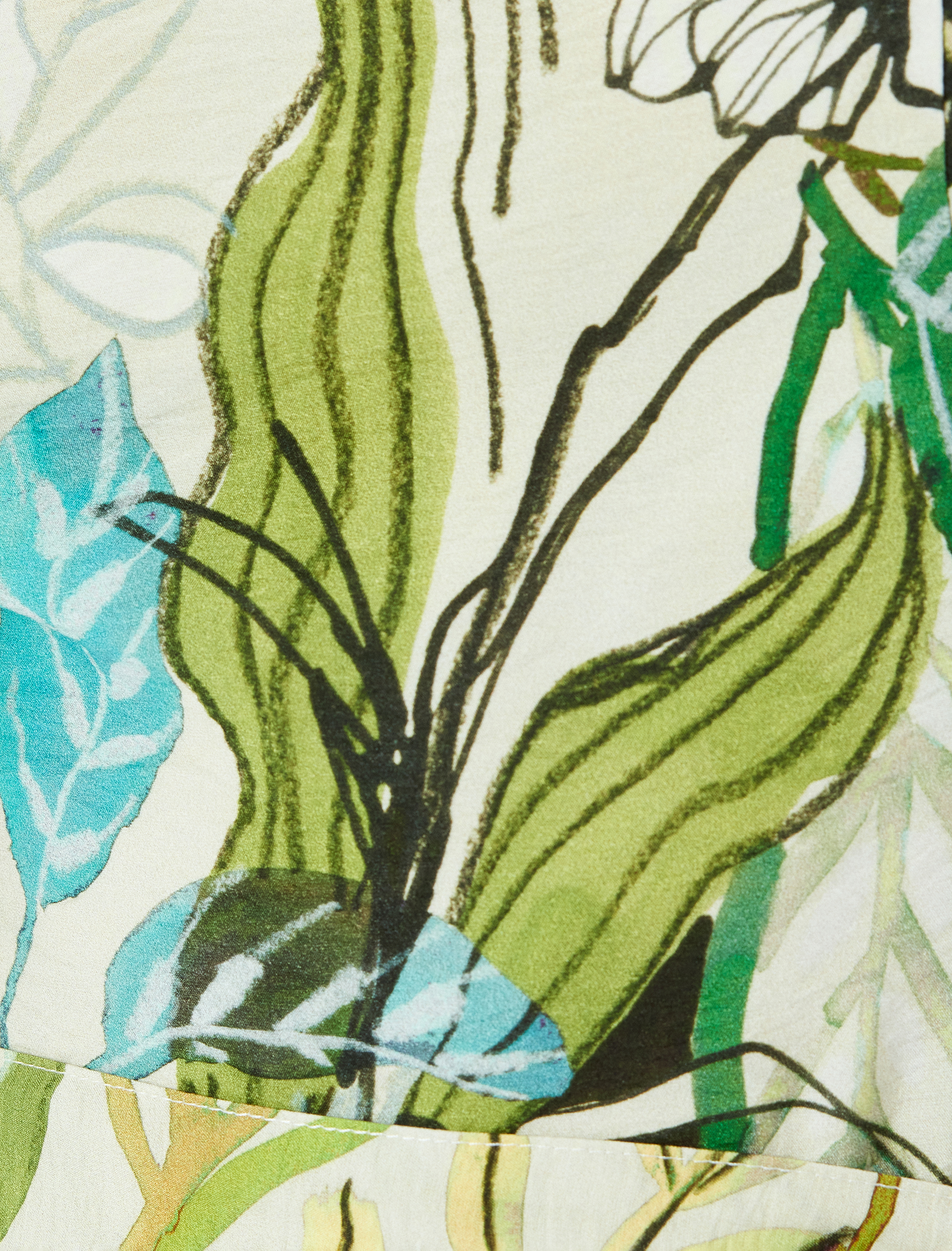 Midi Boy Astarlı Viskon Çiçekli Tek Omuz Elbise