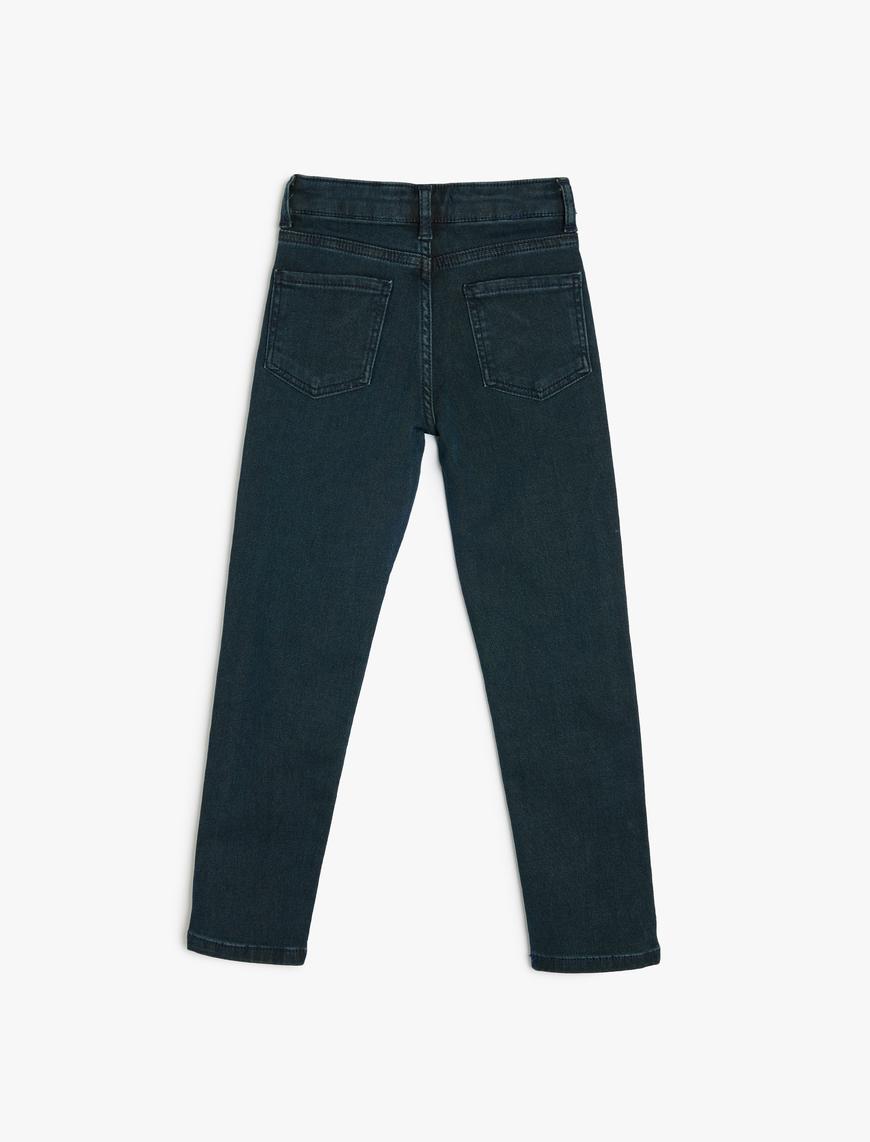  Erkek Çocuk Rahat Bol Kesim Kot Pantolon - Regular Jean