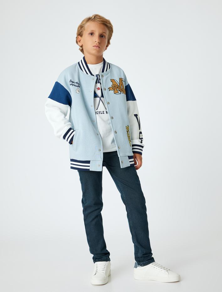 Erkek Çocuk Rahat Bol Kesim Kot Pantolon - Regular Jean