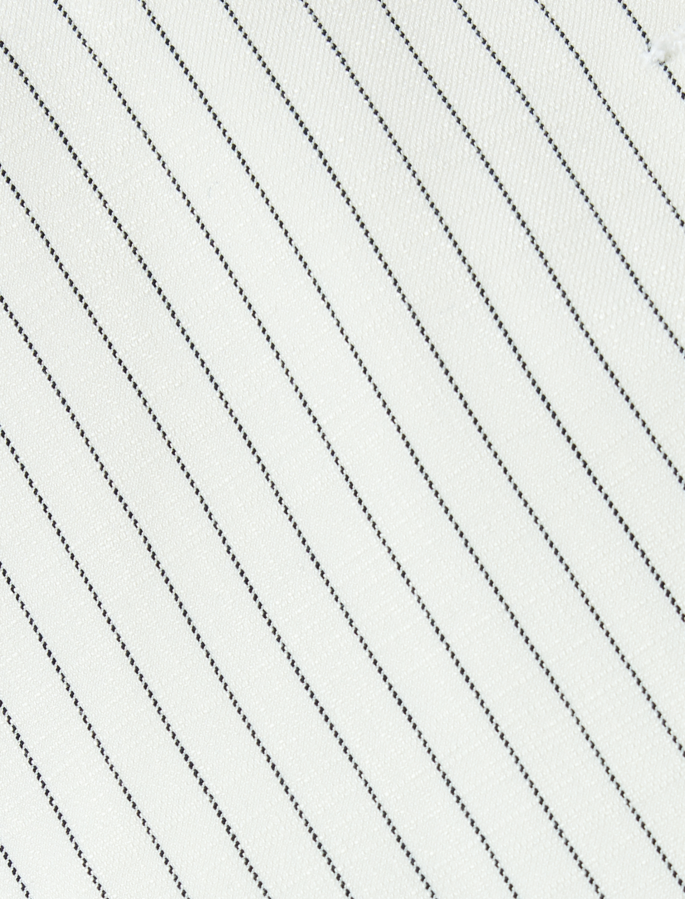   Çizgili V Yaka Asimetrik Yelek