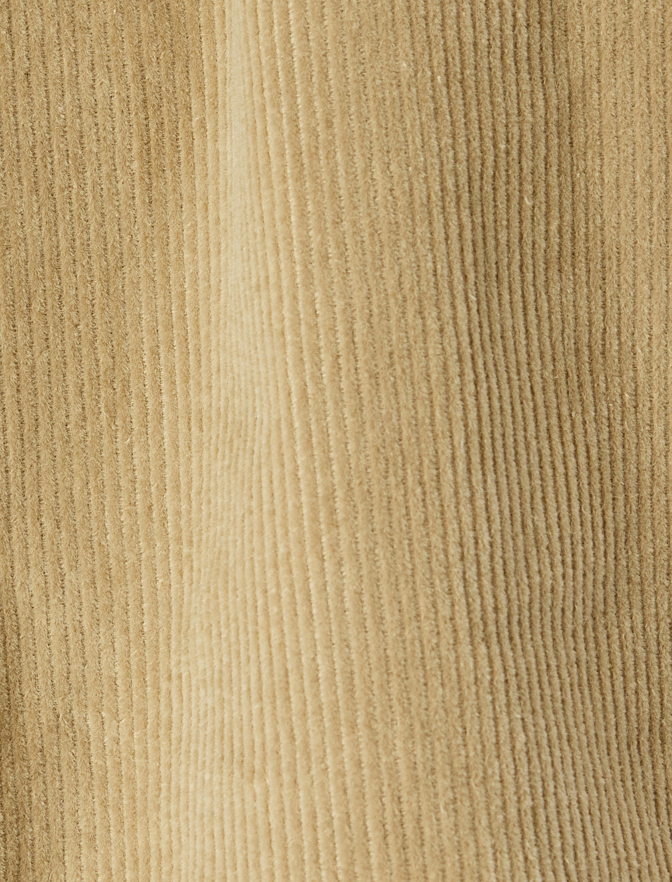   Düğmeli Uzun Kollu Gömlek Yaka Fitilli Kadife Ceket