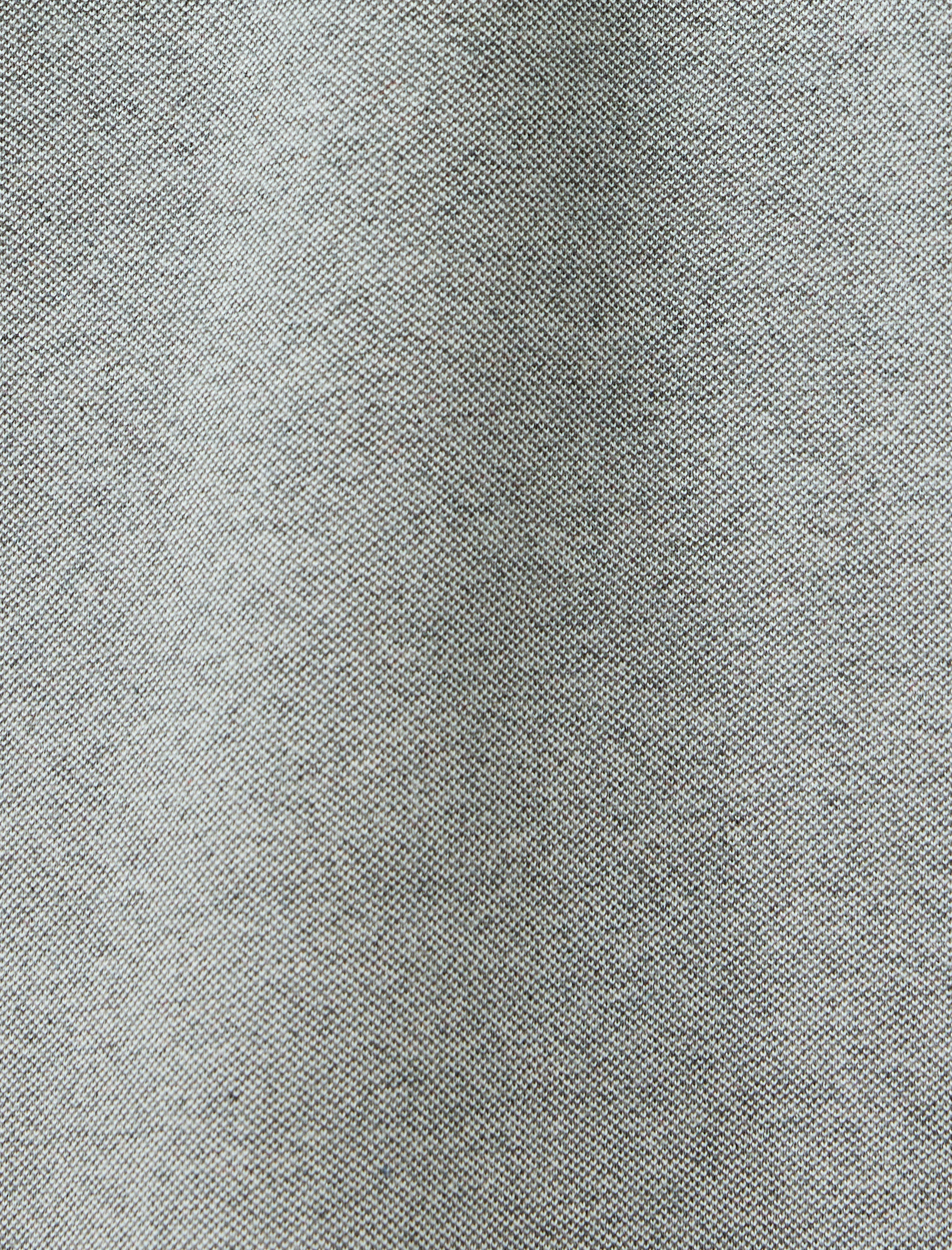   Oversize Pamuk Karışımlı Pike Kumaş Cep Detaylı Kısa Kollu Tişört