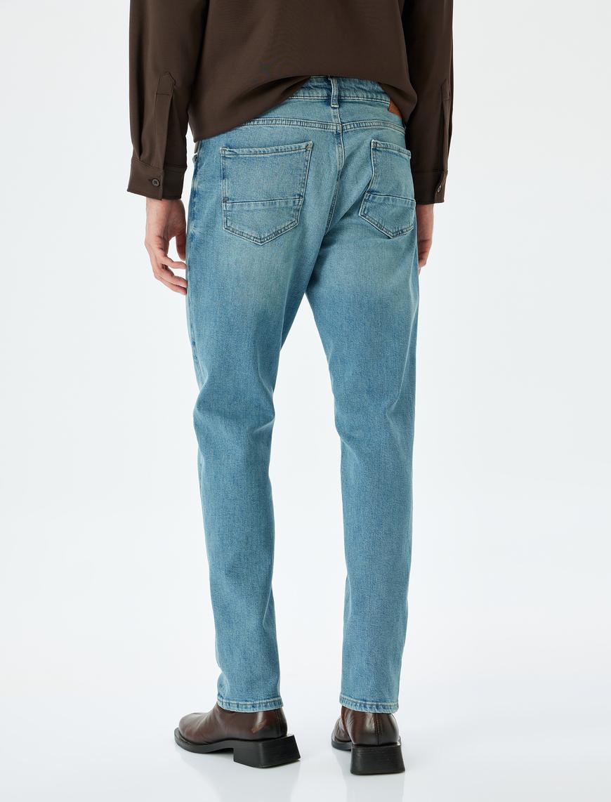   Slim Fit Kot Pantolon - Brad Jean