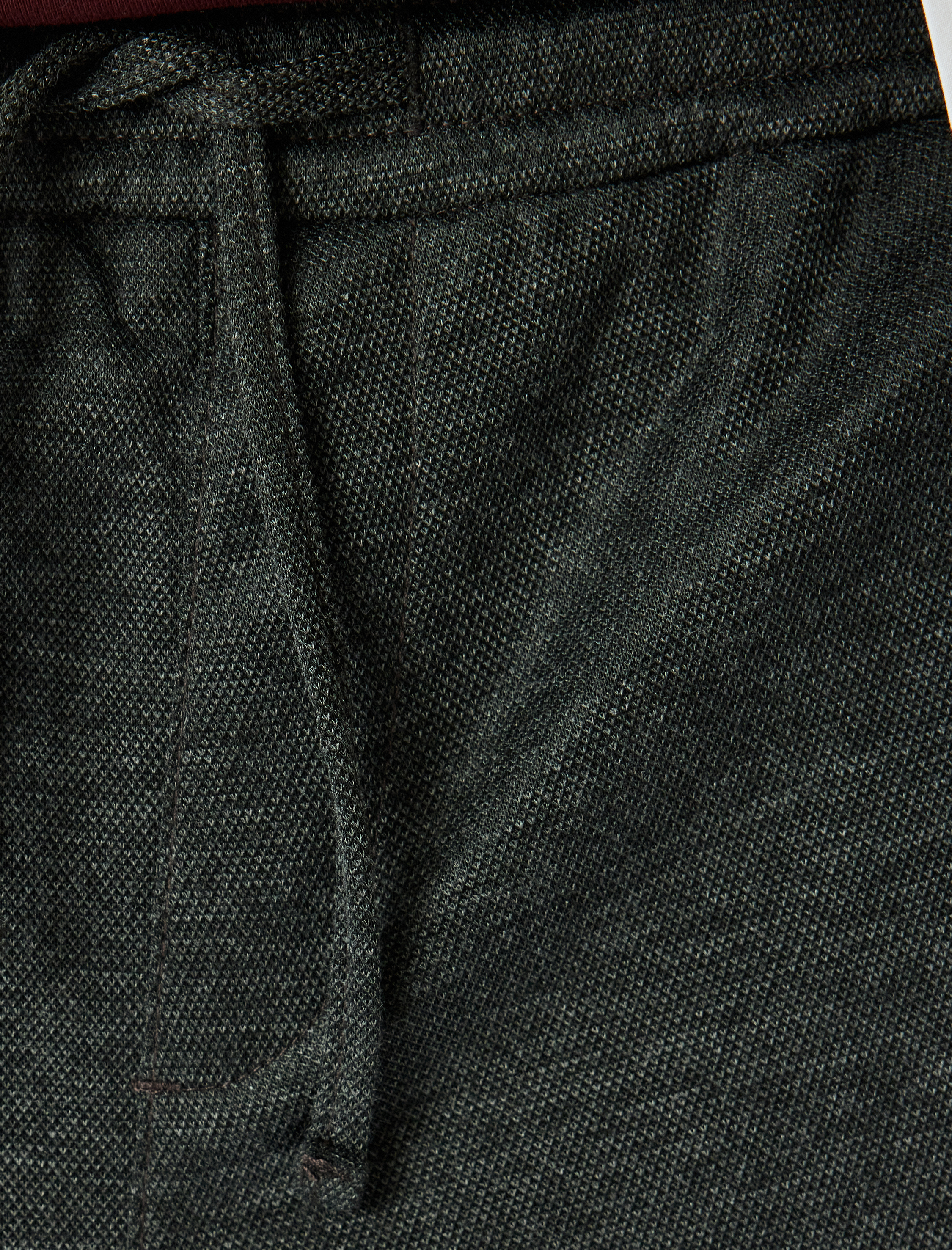 Normal Bel Slim Fit Viskon Karışımlı Beli Bağcıklı Eşofman Pantolon