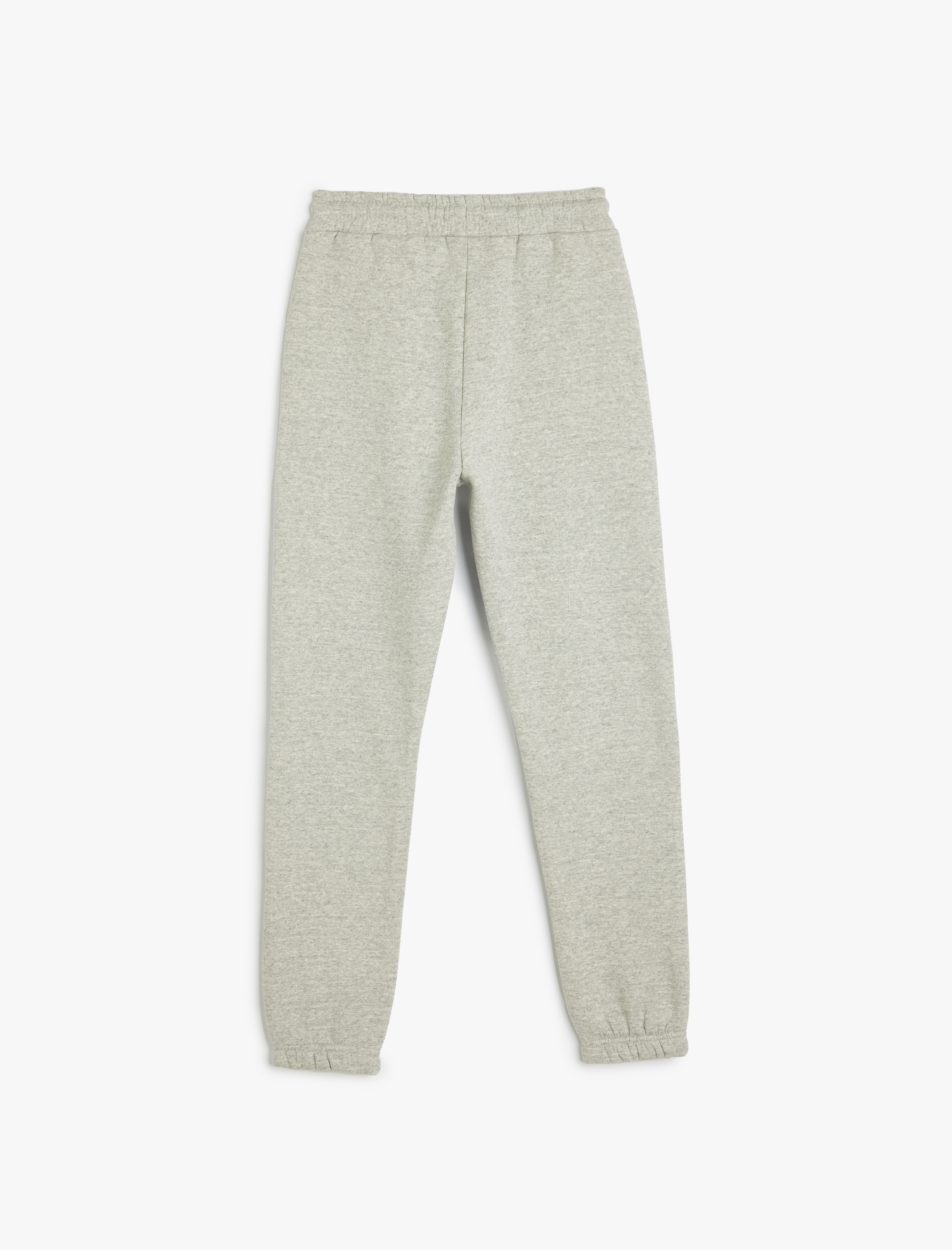  Erkek Çocuk Cep Detaylı Beli Bağlamalı Baskılı Şardonlu Jogger Eşofman Altı