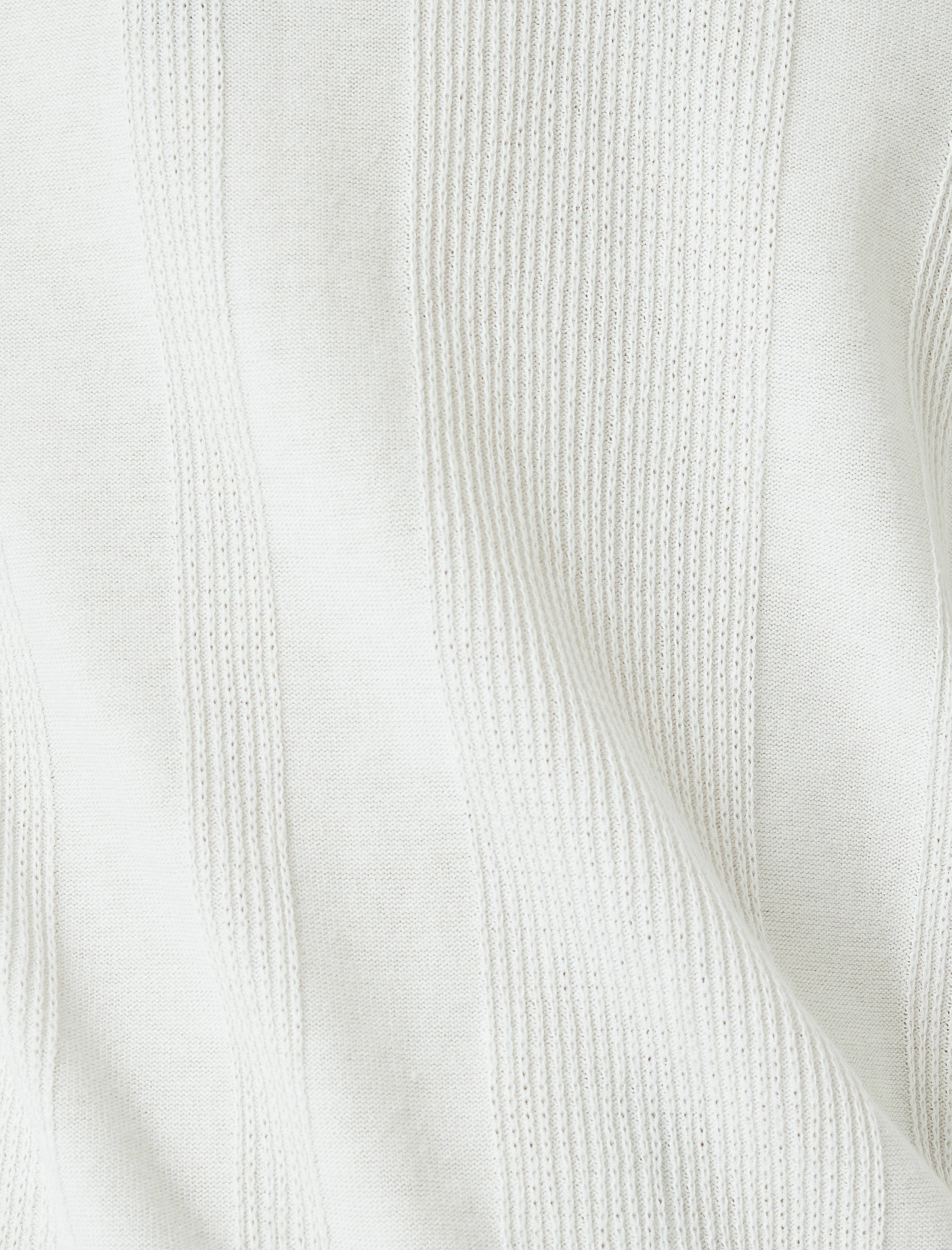   Polo Yaka Pamuklu Dokulu Kısa Kollu Triko Tişört