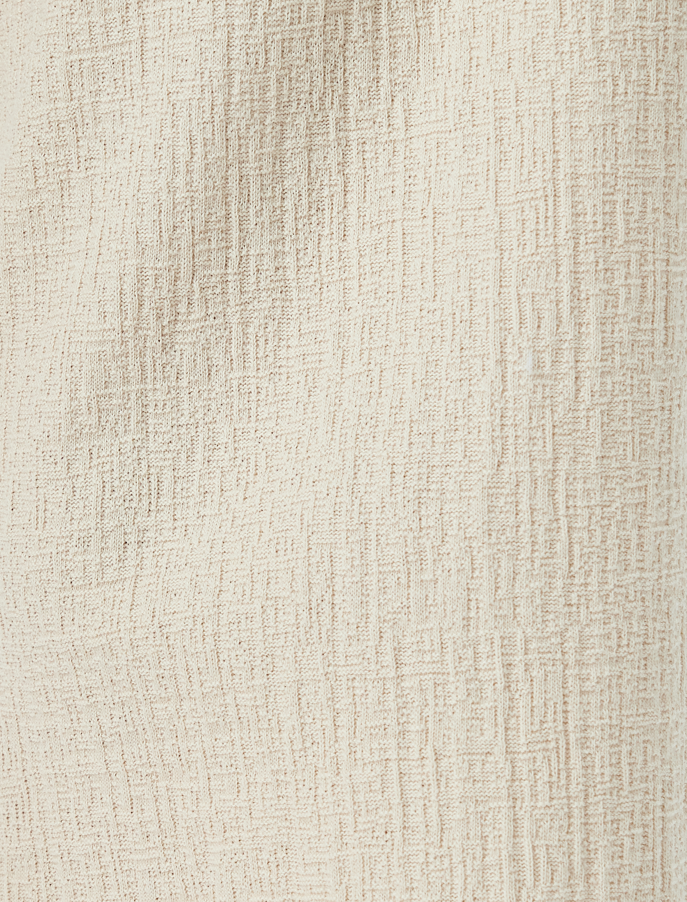   Gipeli Yüksek Bel Geniş Paça Bağcıklı Pantolon Bürümcük