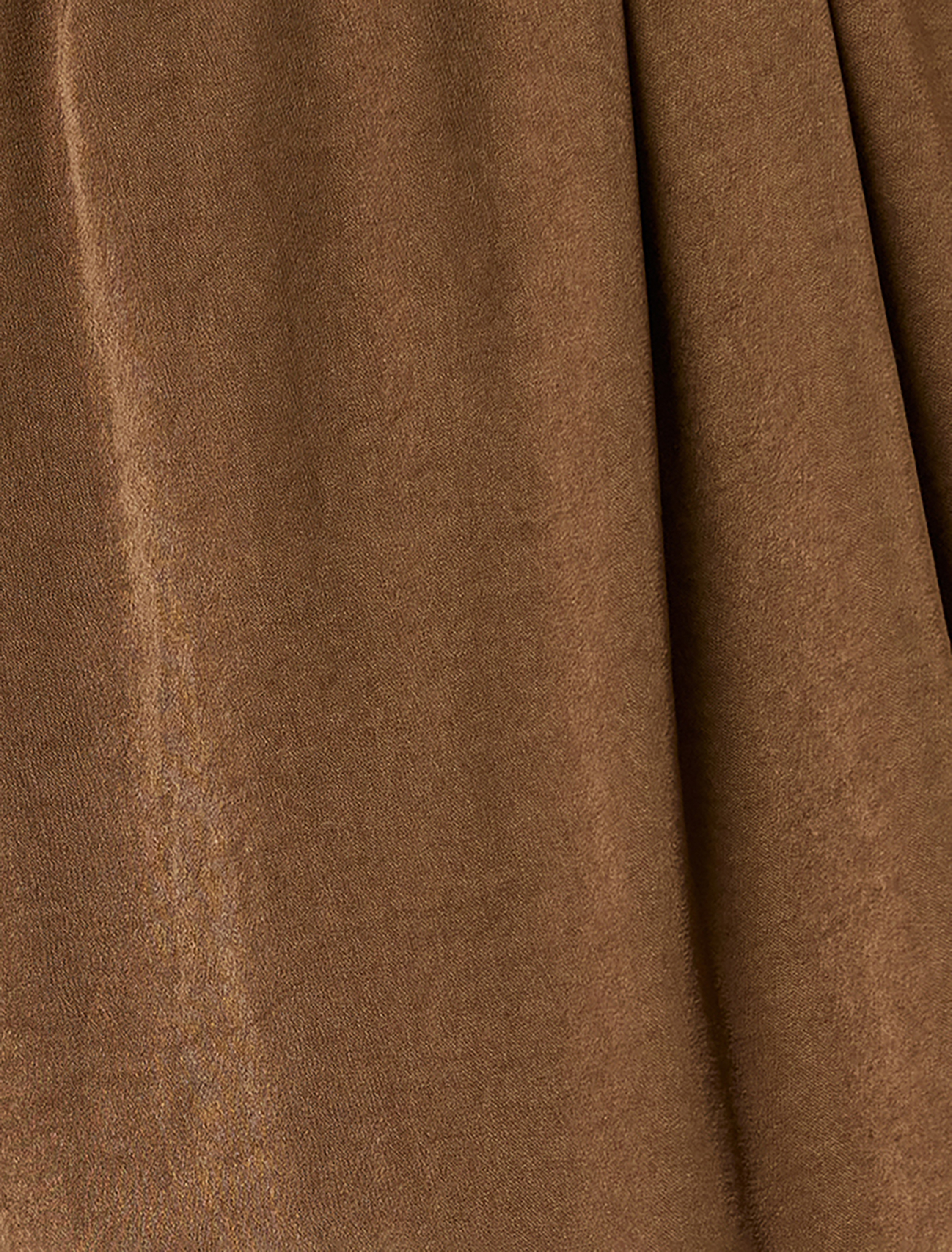   Bel Bağlamalı Lastikli Cepli Saten Palazzo Pantolon