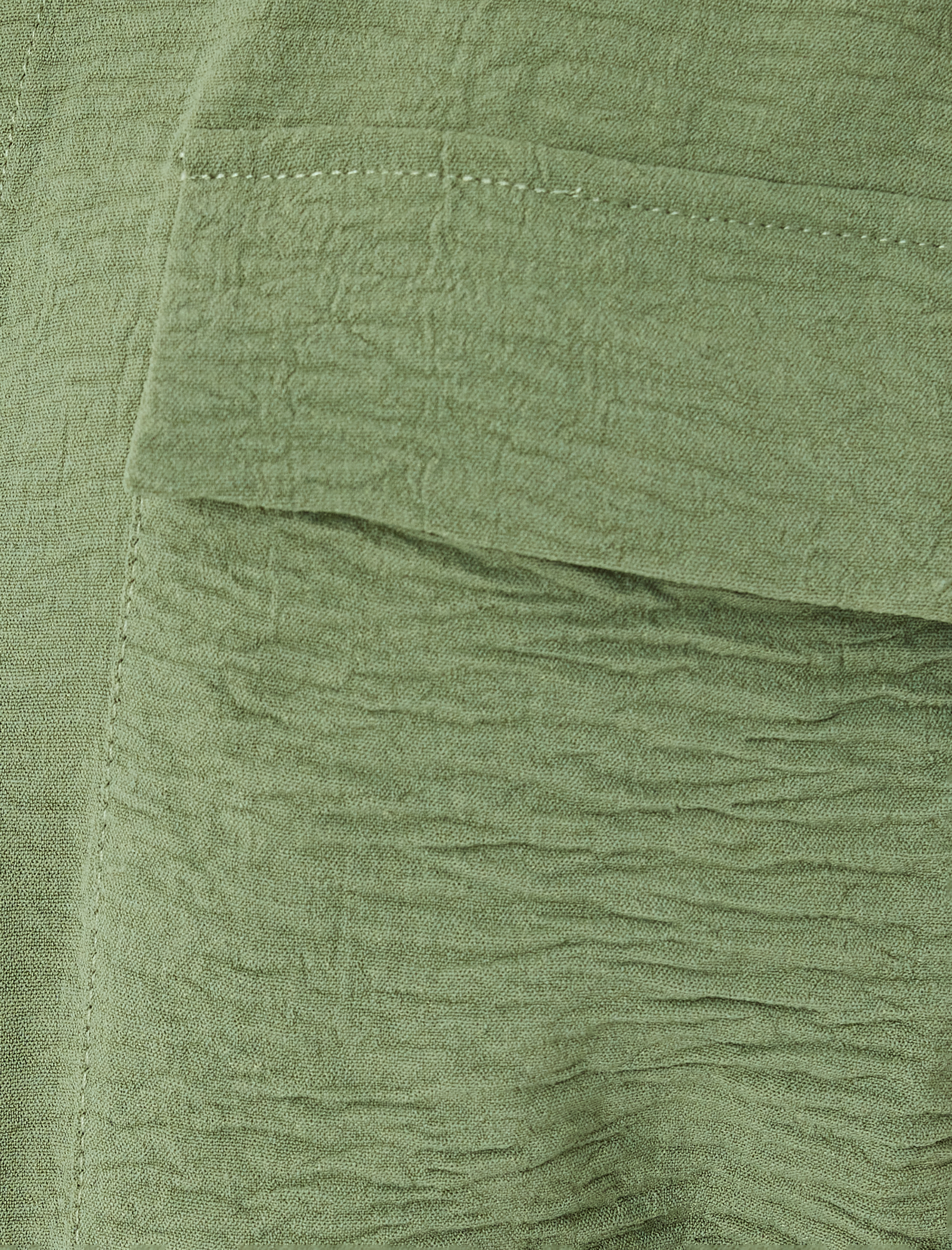   Cep Detaylı Kısa Kollu Düğmeli Kuşak Detaylı Gömlek Elbise