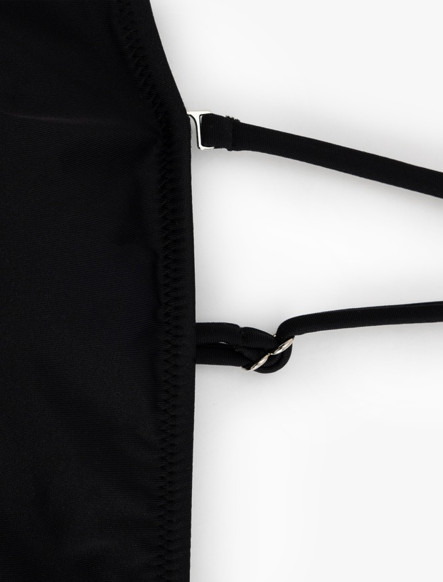 Çıkarılabilir Askı Detaylı Straplez Bikini Üstü_2