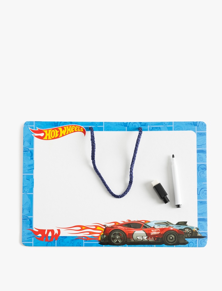 Kadın Hot Wheels Lisanslı Yazı Tahtası Seti