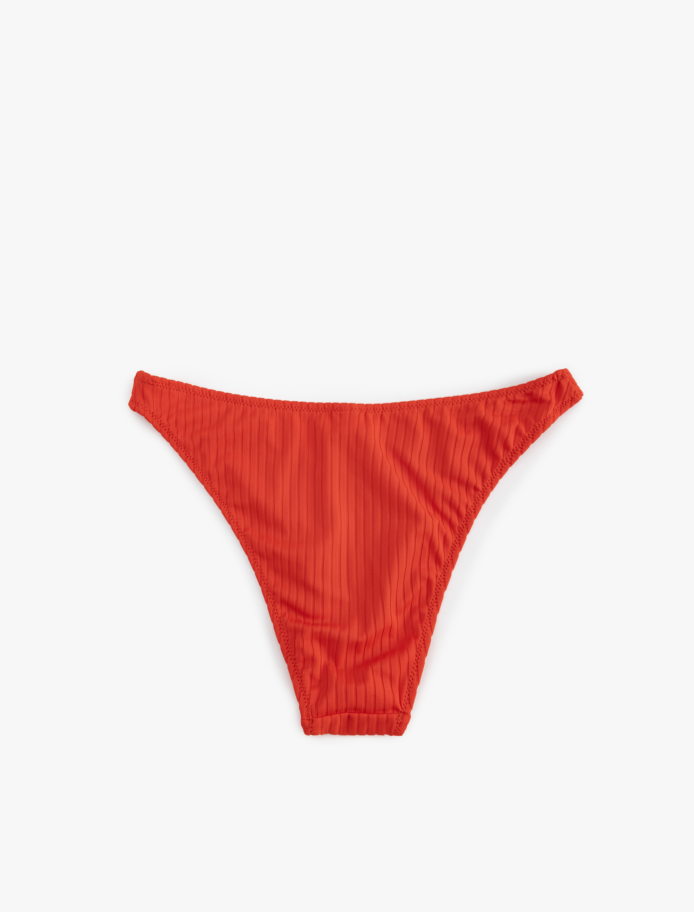   Dokulu Asimetrik Bel Bikini Altı