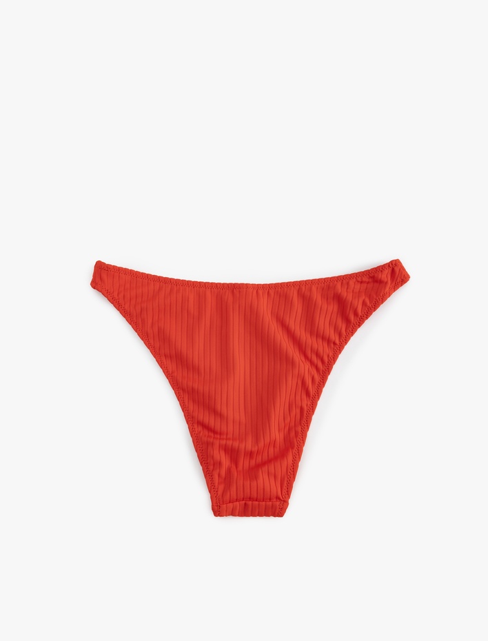  Dokulu Asimetrik Bel Bikini Altı