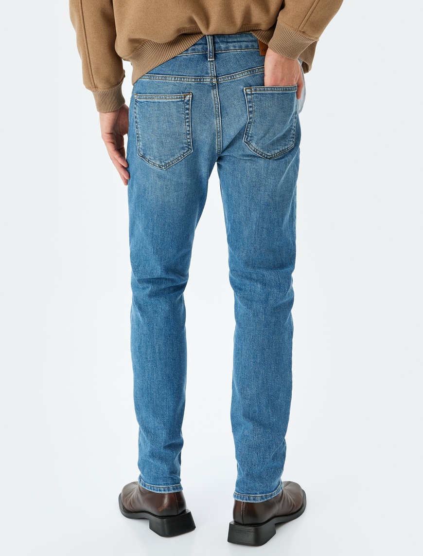   Slim Fit Kot Pantolon - Brad Jean