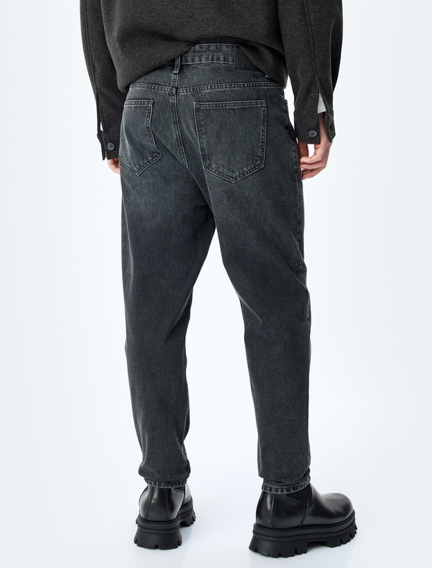 Cepli Normal Bel Loose Fit Jean Pantolon - Steve Jean_3