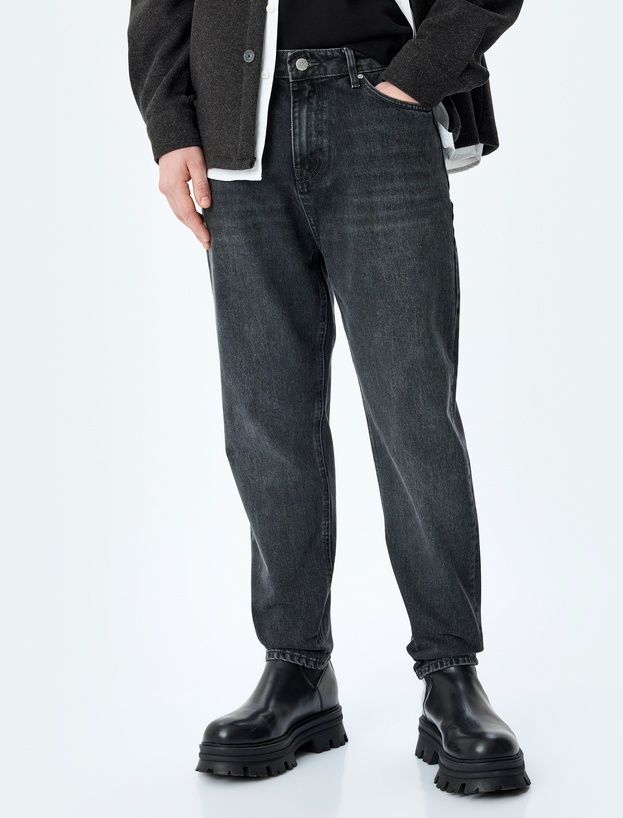 Cepli Normal Bel Loose Fit Jean Pantolon - Steve Jean_2