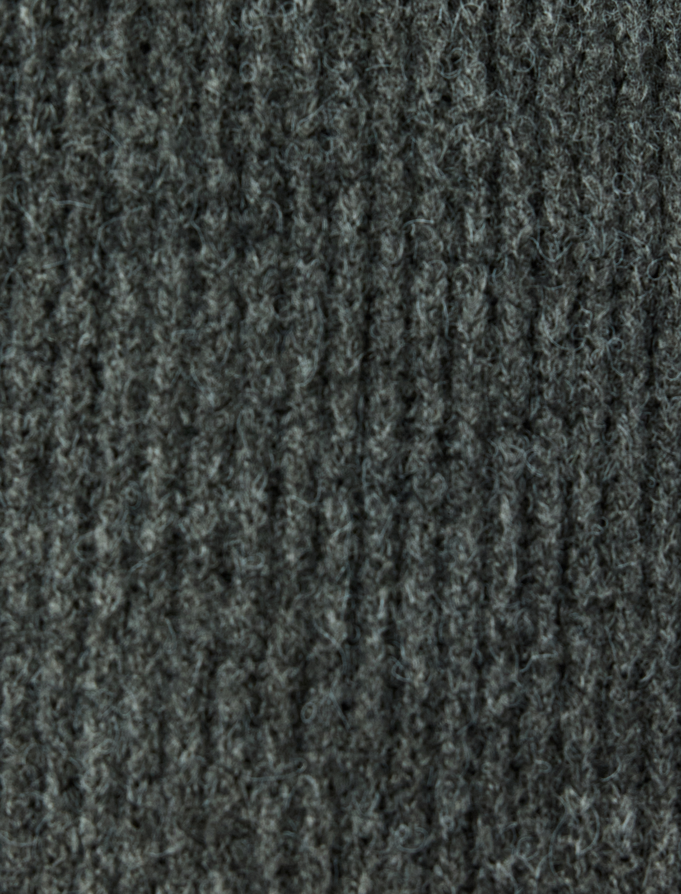   Uzun Kollu Basic Yarım Fermuarlı Kışlık Triko Kazak