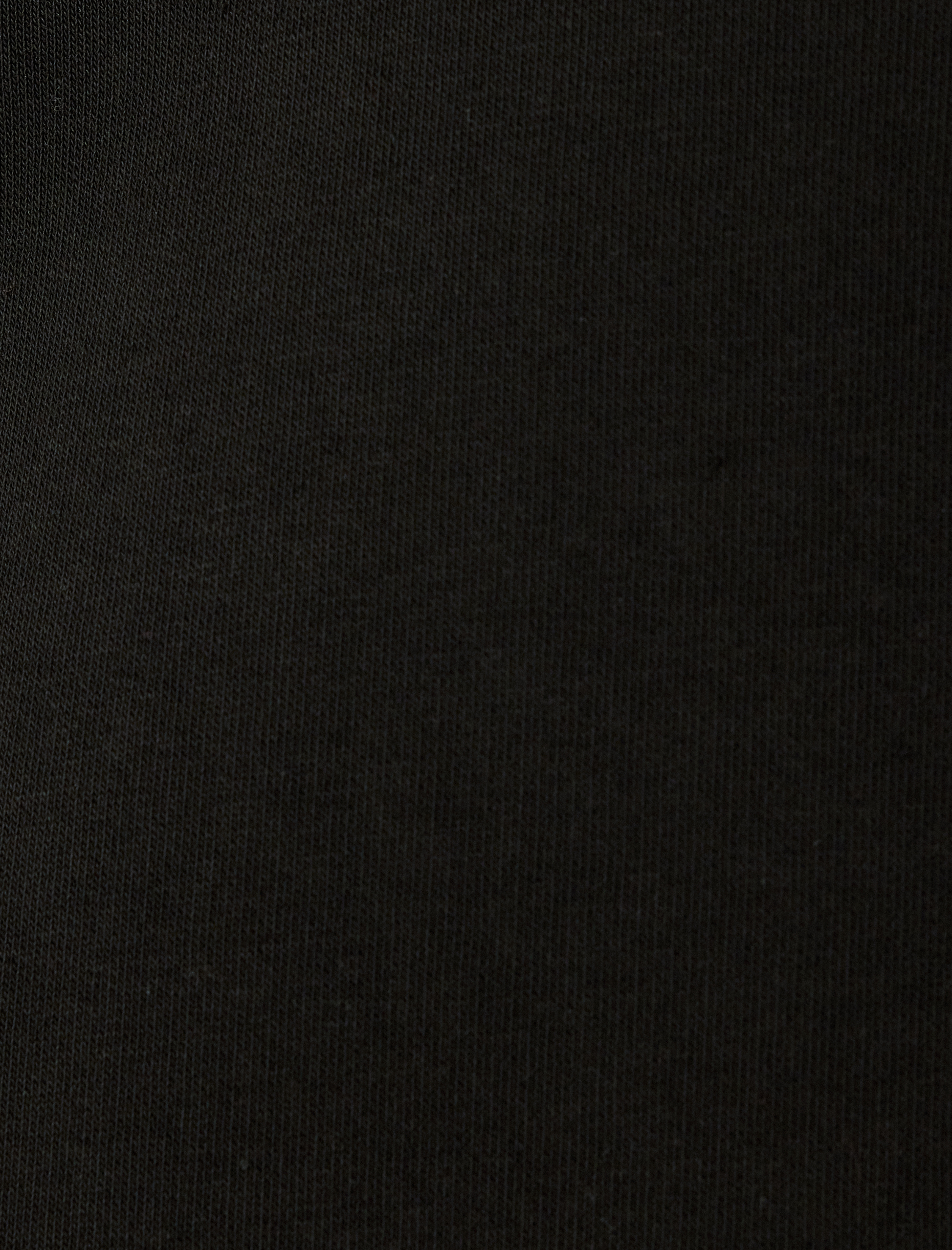   Uzun Kollu Pamuk Karışımlı Şardonlu Basic Yarım Fermuarlı Sweatshirt