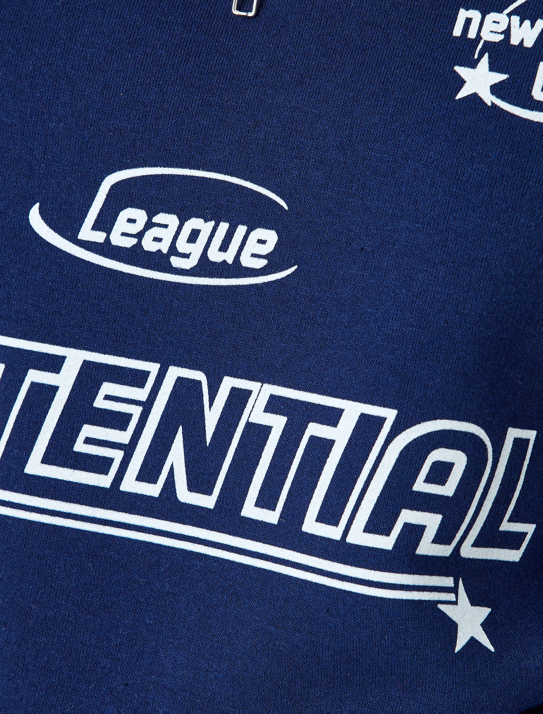   Şardonlu Yarım Fermuarlı Kolej Baskılı Biyeli Oversize Sweatshirt