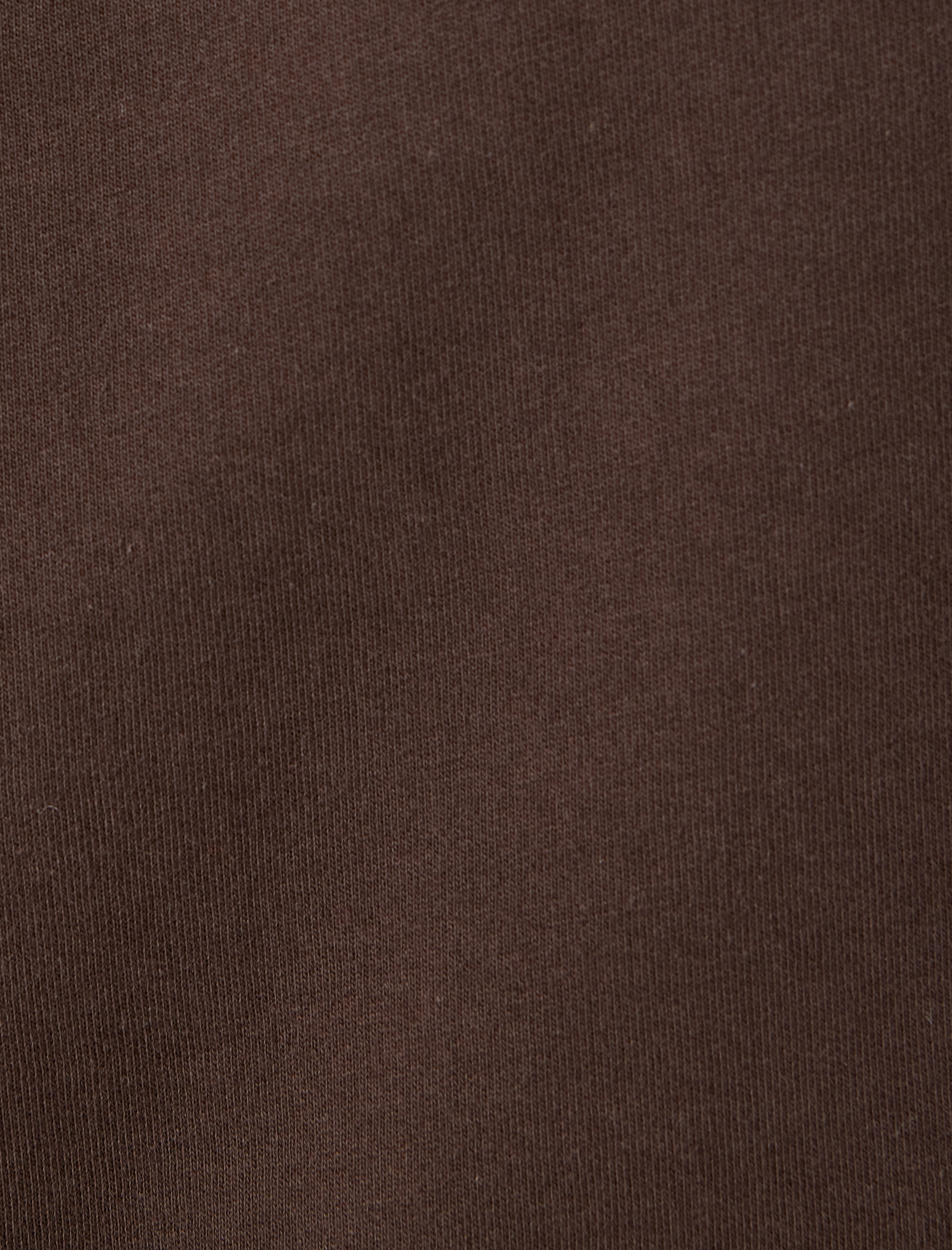 Kısa Kollu Regular Fit Pamuklu Yarım Fermuarlı Tişört