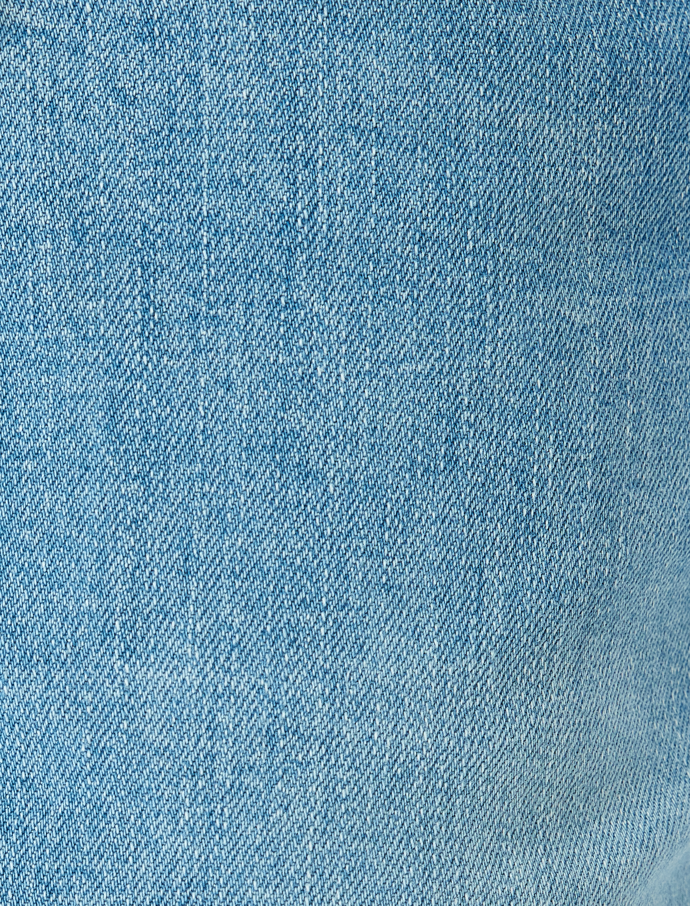   Katlamalı Paça Bermuda Slim Fit Jean Şort