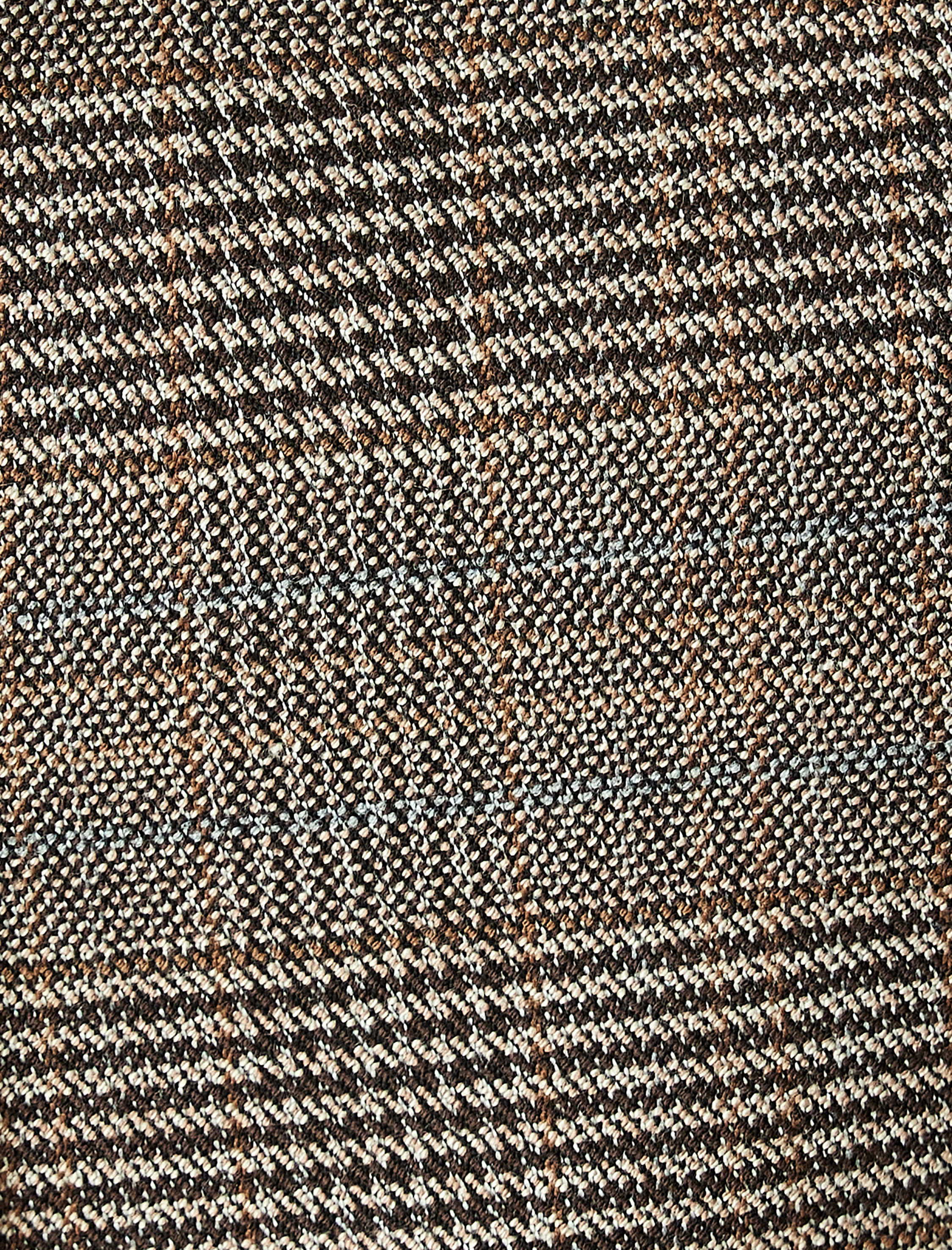   Düğmeli V Yaka Ekose Yelek