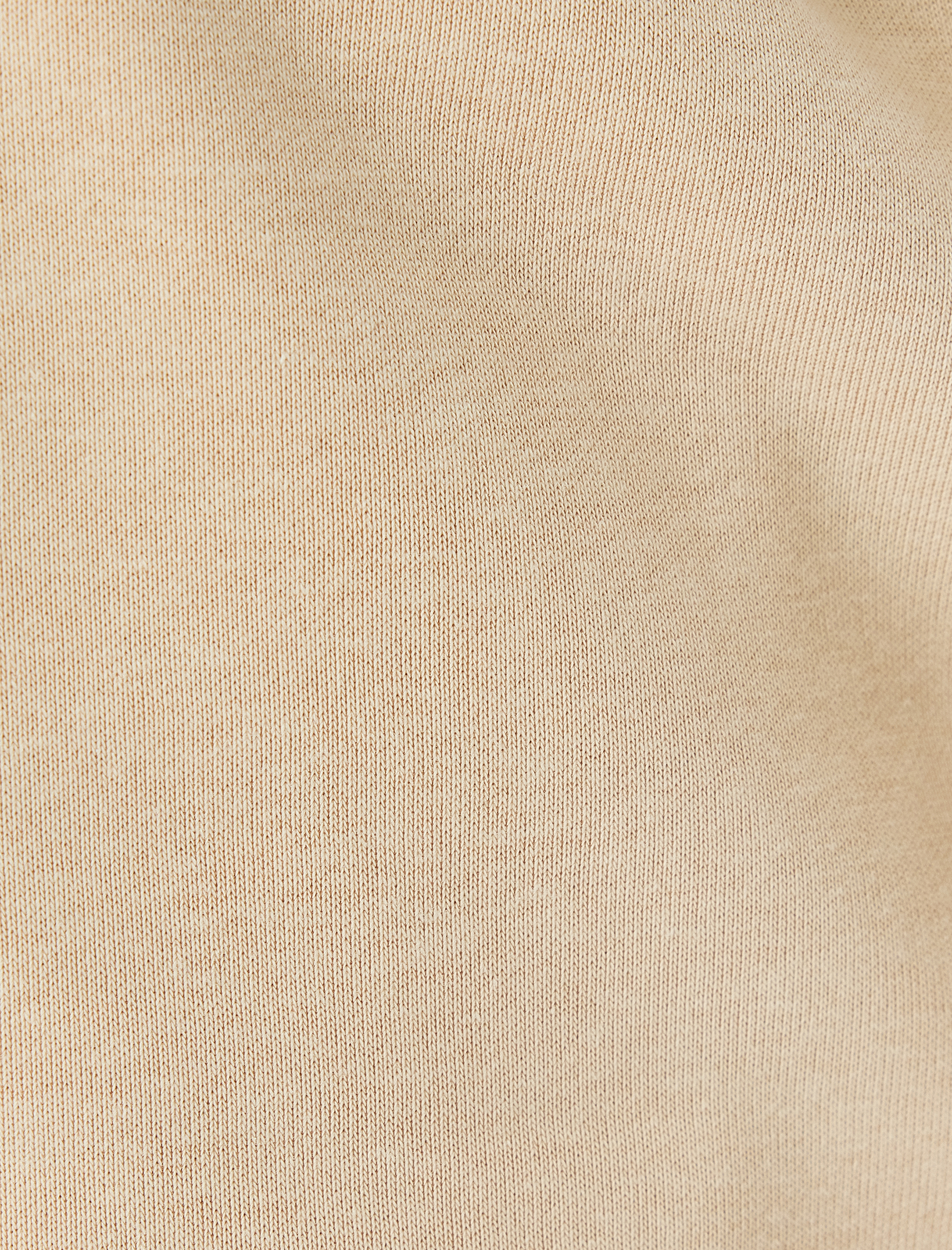   Pamuk Karışımlı Cep Detaylı Regular Fit Şardonlu Beli Bağcıklı Kışlık Eşofman Altı