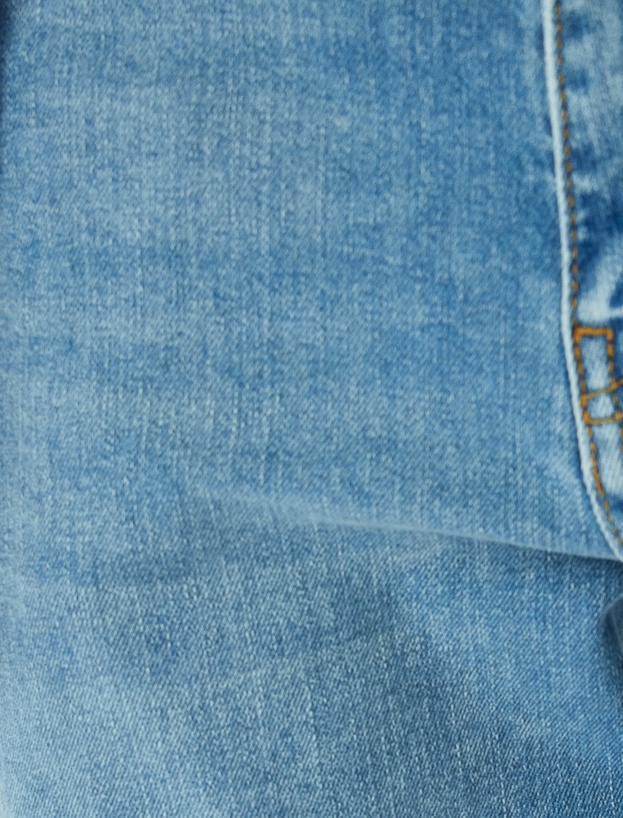 Normal Bel Pamuklu Slim Fit Jean Pantolon - Brad Jean_5