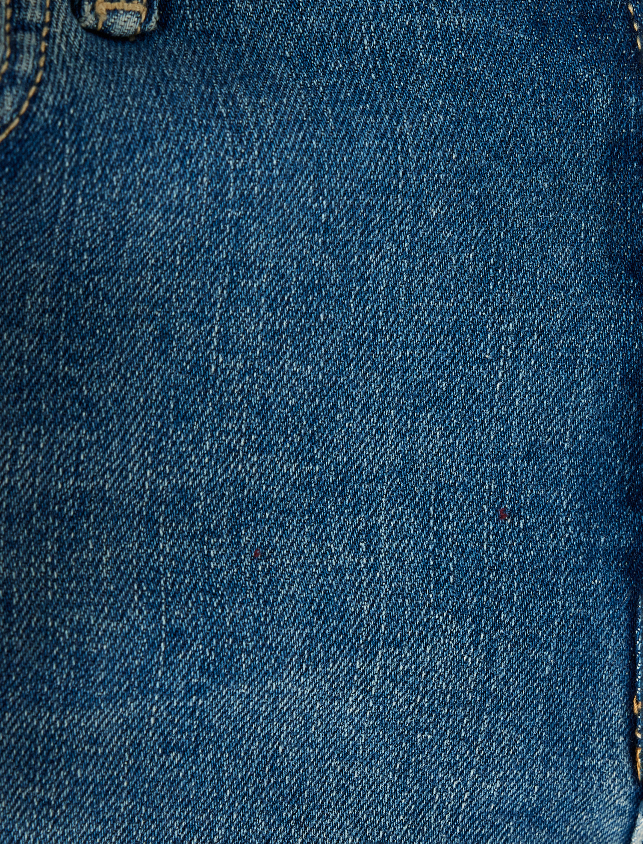   Katlamalı Paça Bermuda Slim Fit Jean Şort