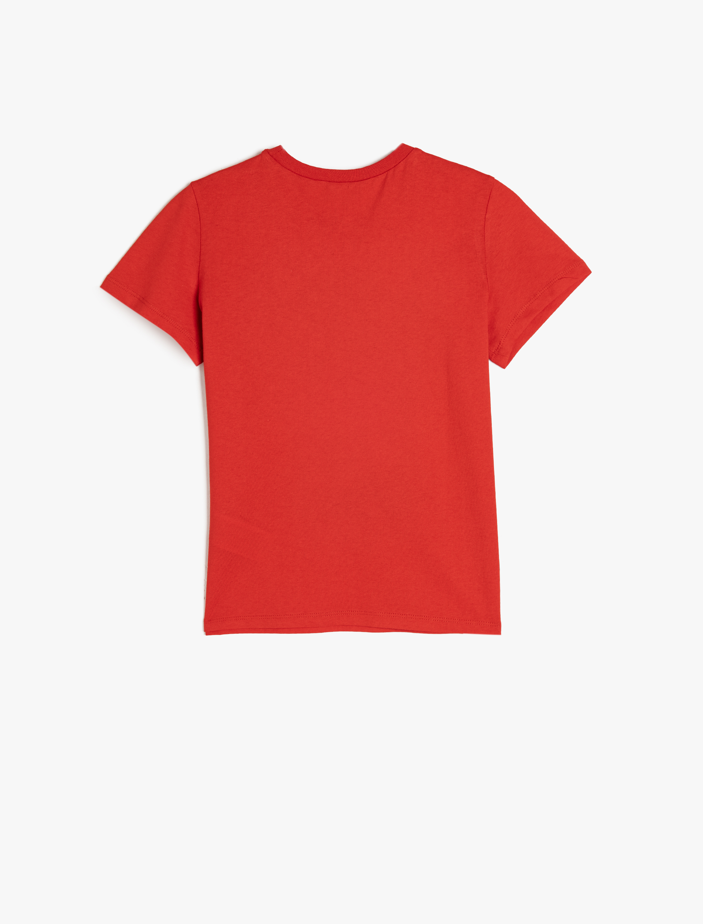  Erkek Çocuk Atatürk Baskılı Kısa Kollu  Bisiklet Yaka Pamuklu Tişört