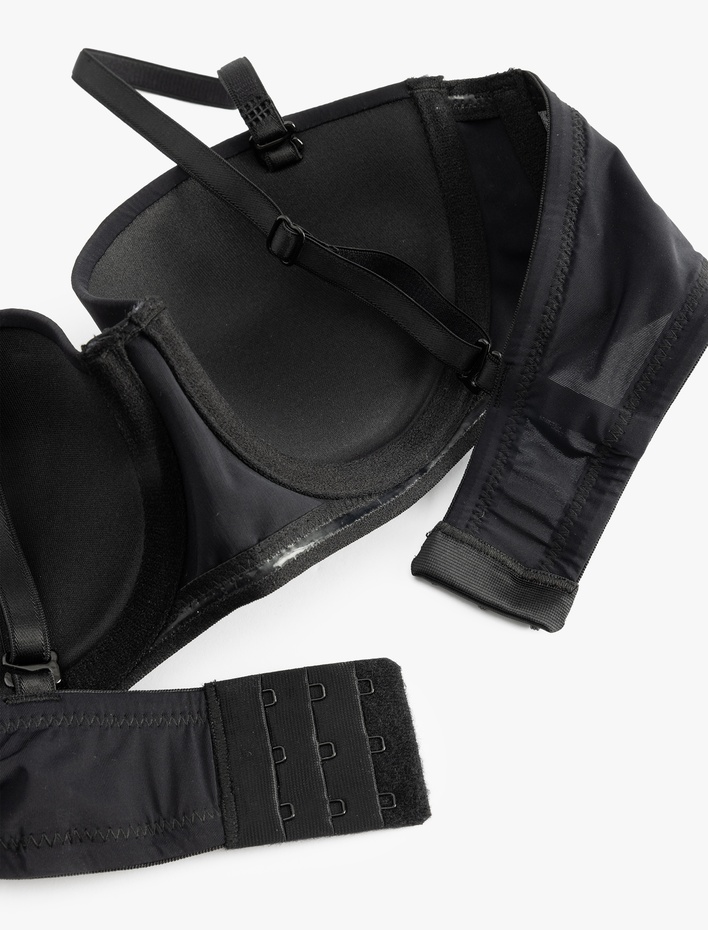  Çıkarılabilir Askılı Destekli Yarım Dolgulu Sütyen