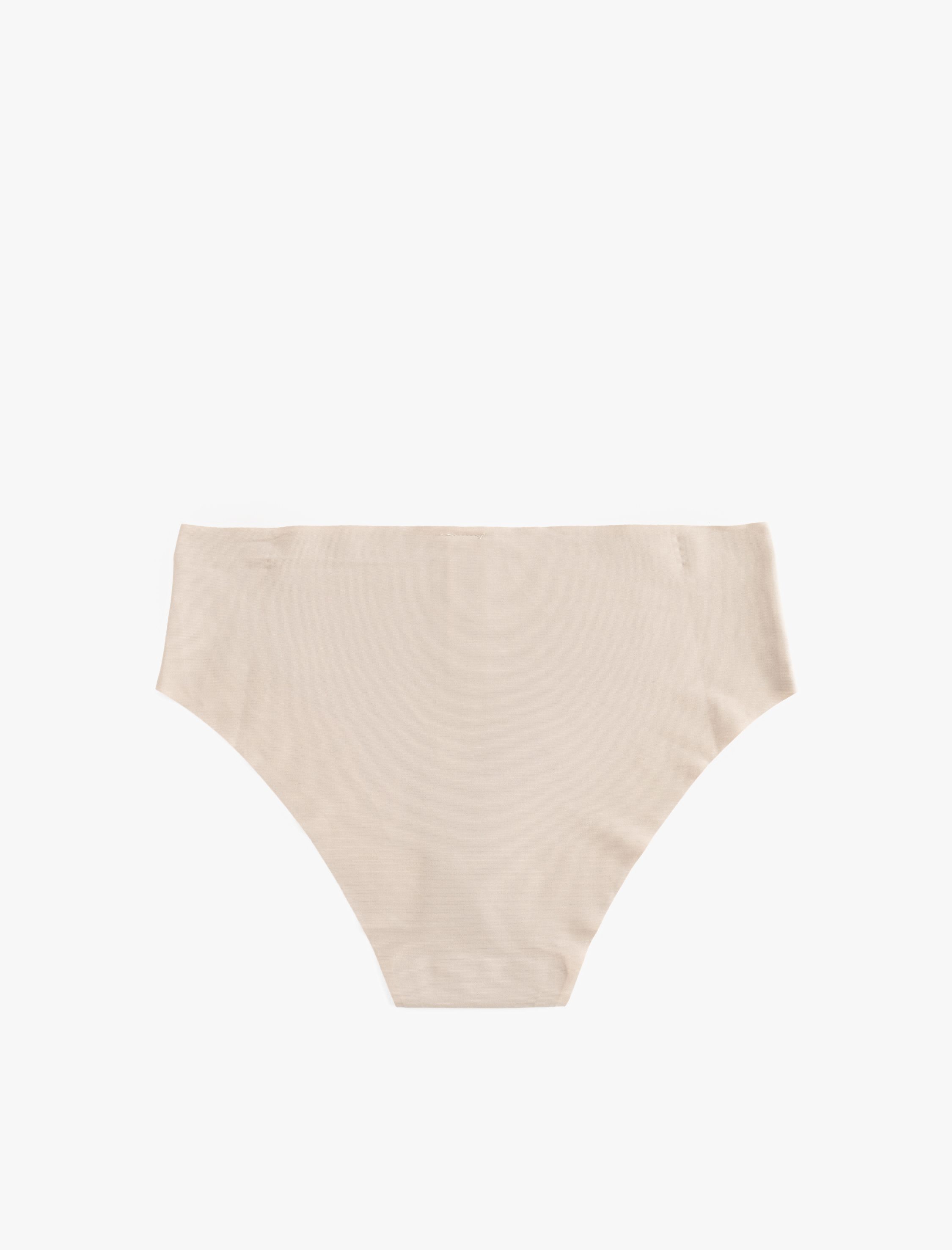   Vücudu Saran Hafif Kumaş Dikiş İzi Görünmez Lazer Kesim Külot