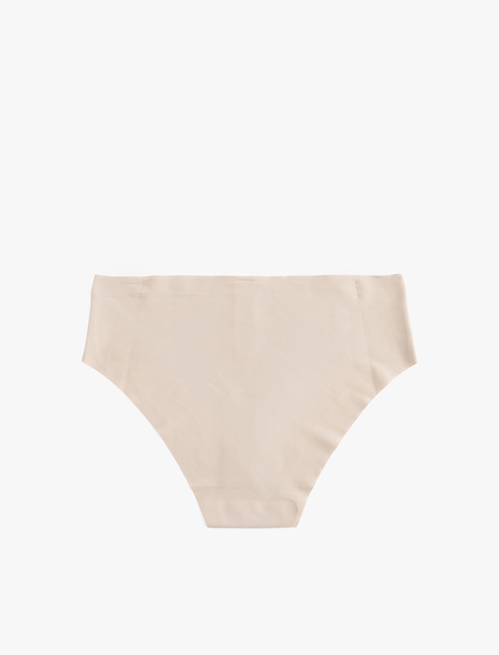  Vücudu Saran Hafif Kumaş Dikiş İzi Görünmez Lazer Kesim Külot