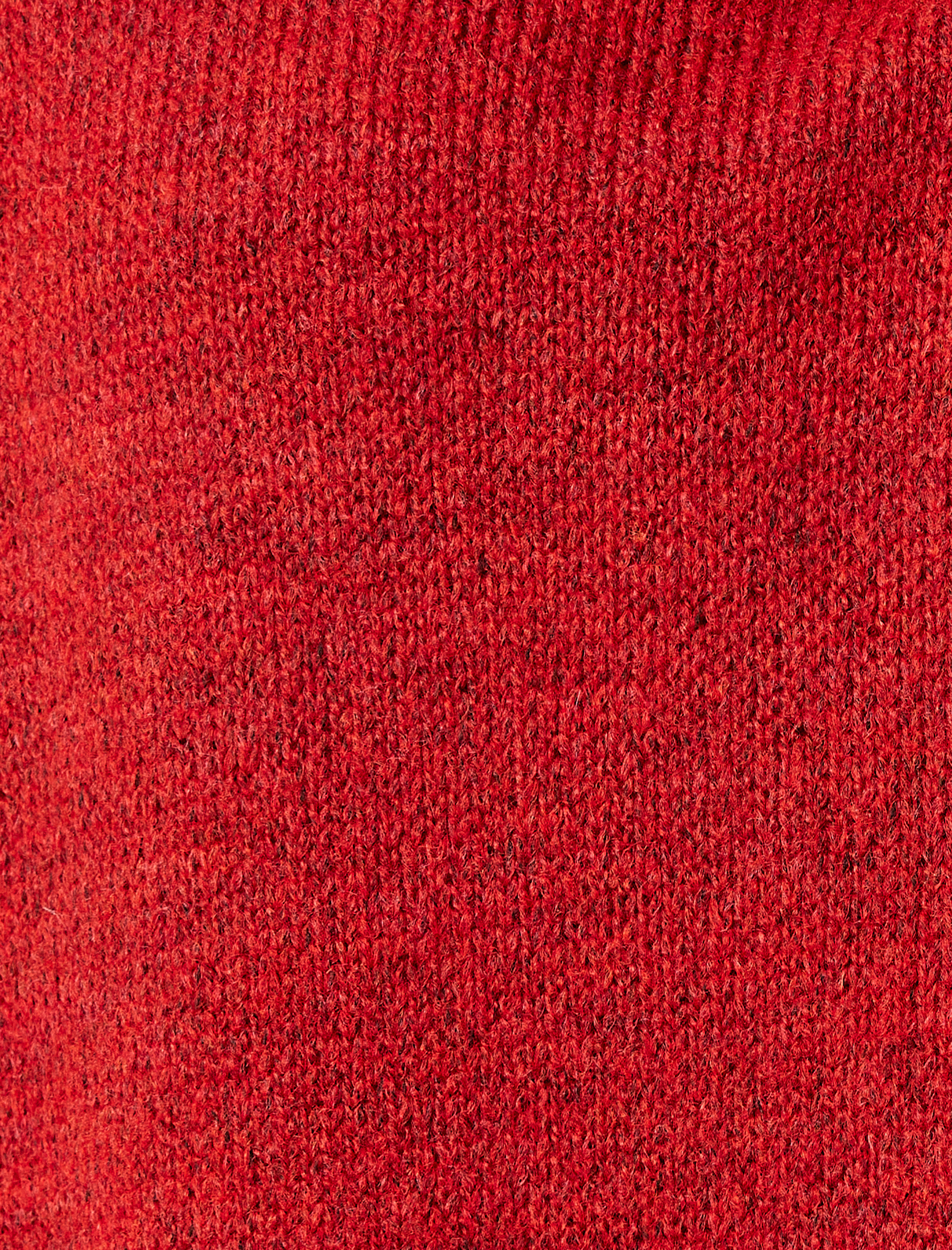   Uzun Kollu Balıkçı Yaka Oversize Örgü Kazak